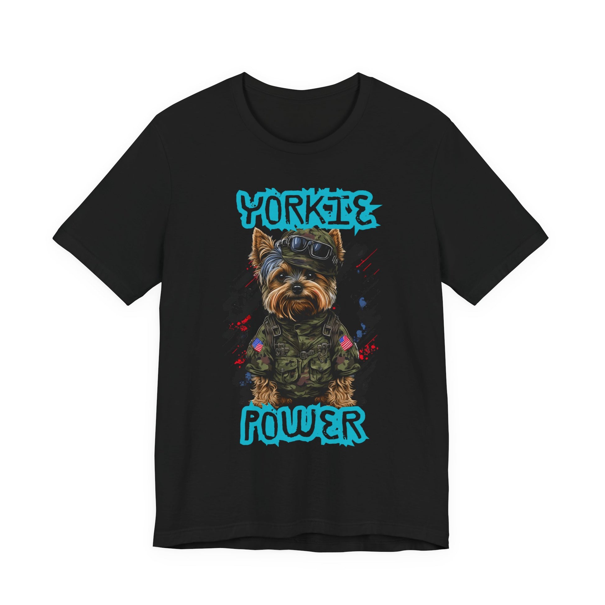 Yorkie Power Unisex Tee