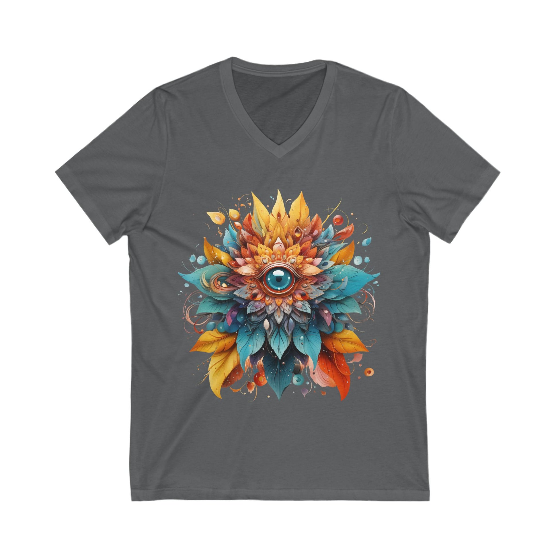 Bohemian Mandala Floral V-Neck