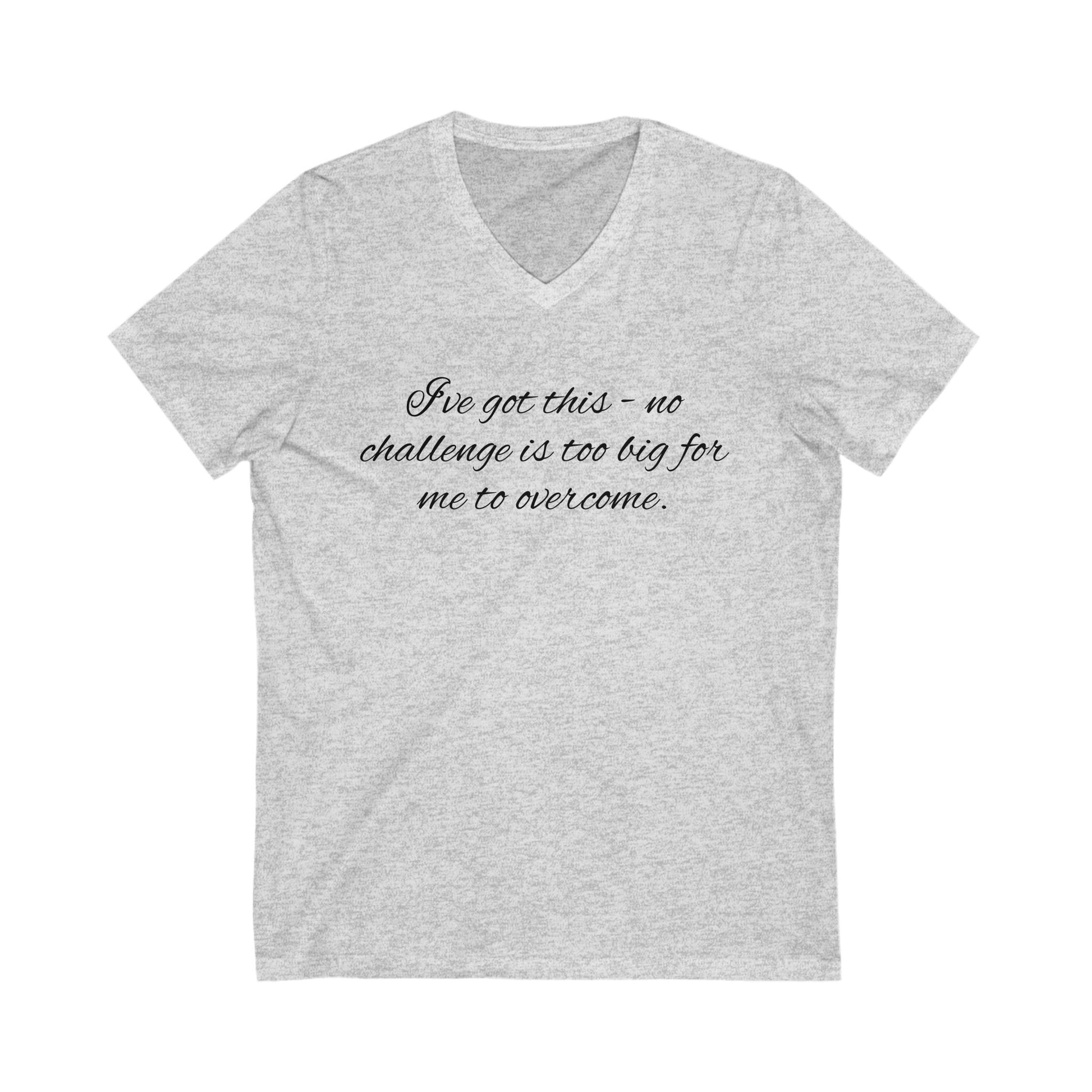 Inspirational V-Neck Tee
