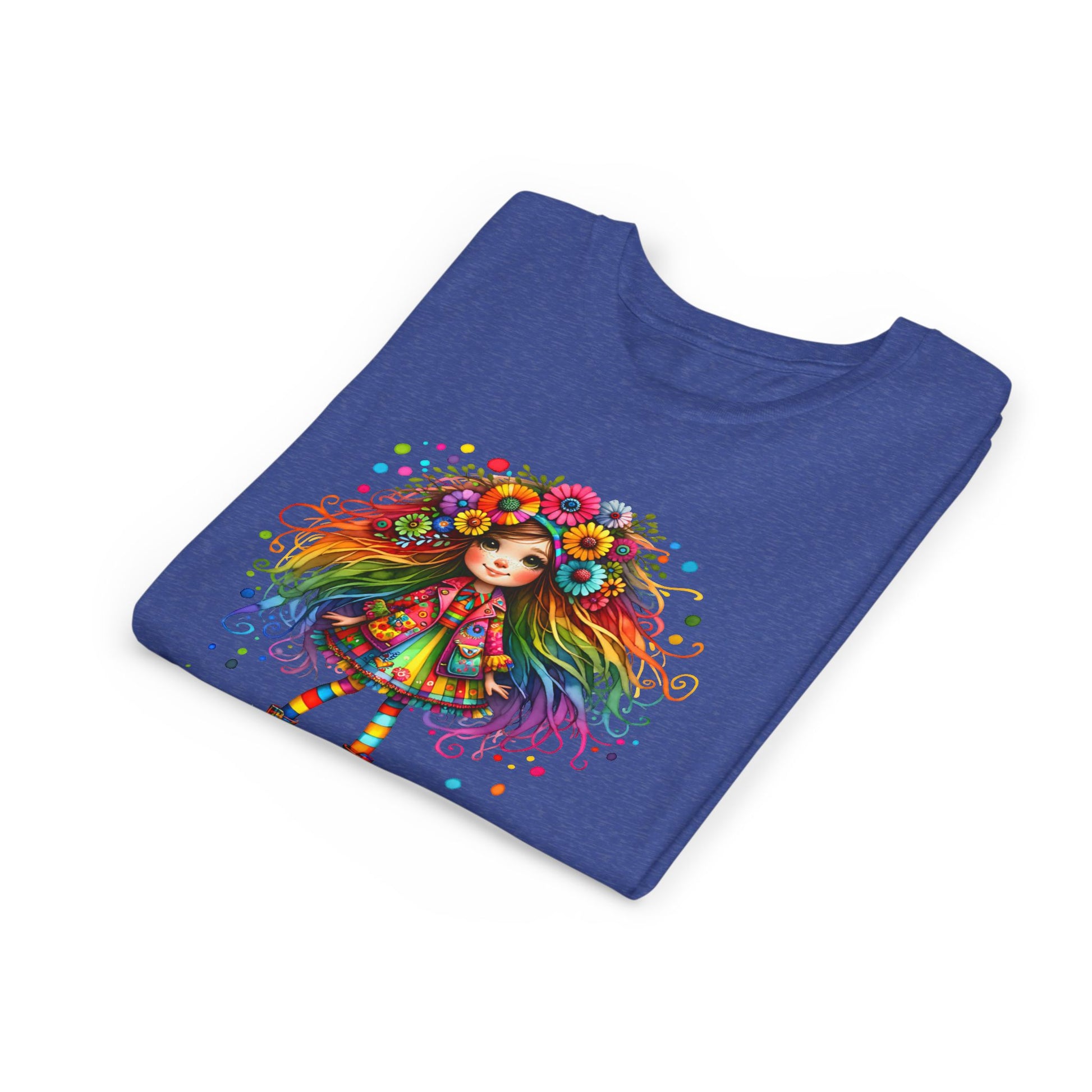 Whimsical Flower Child Youth Tee