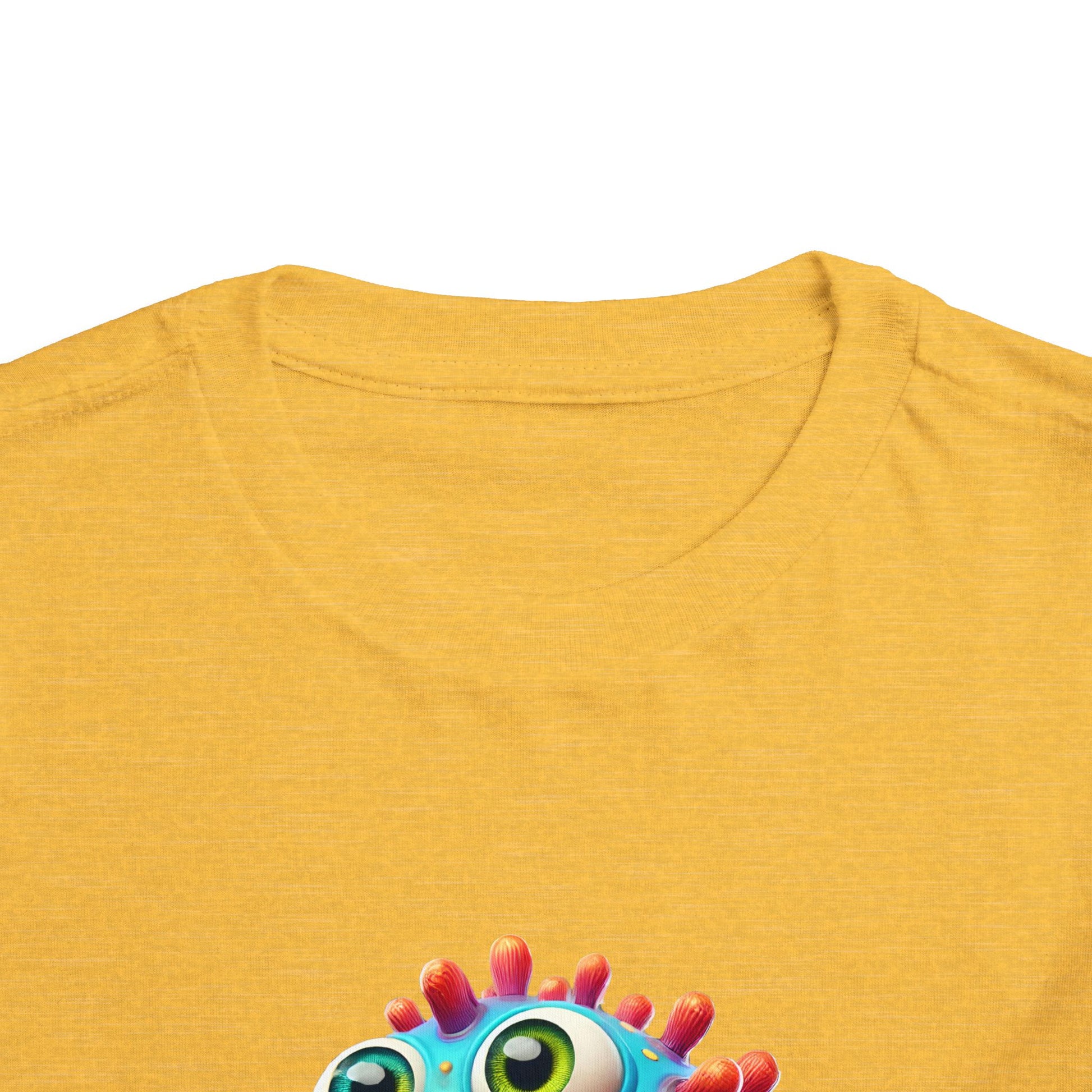 Colorful Toddler Tee with Fun Monster Design