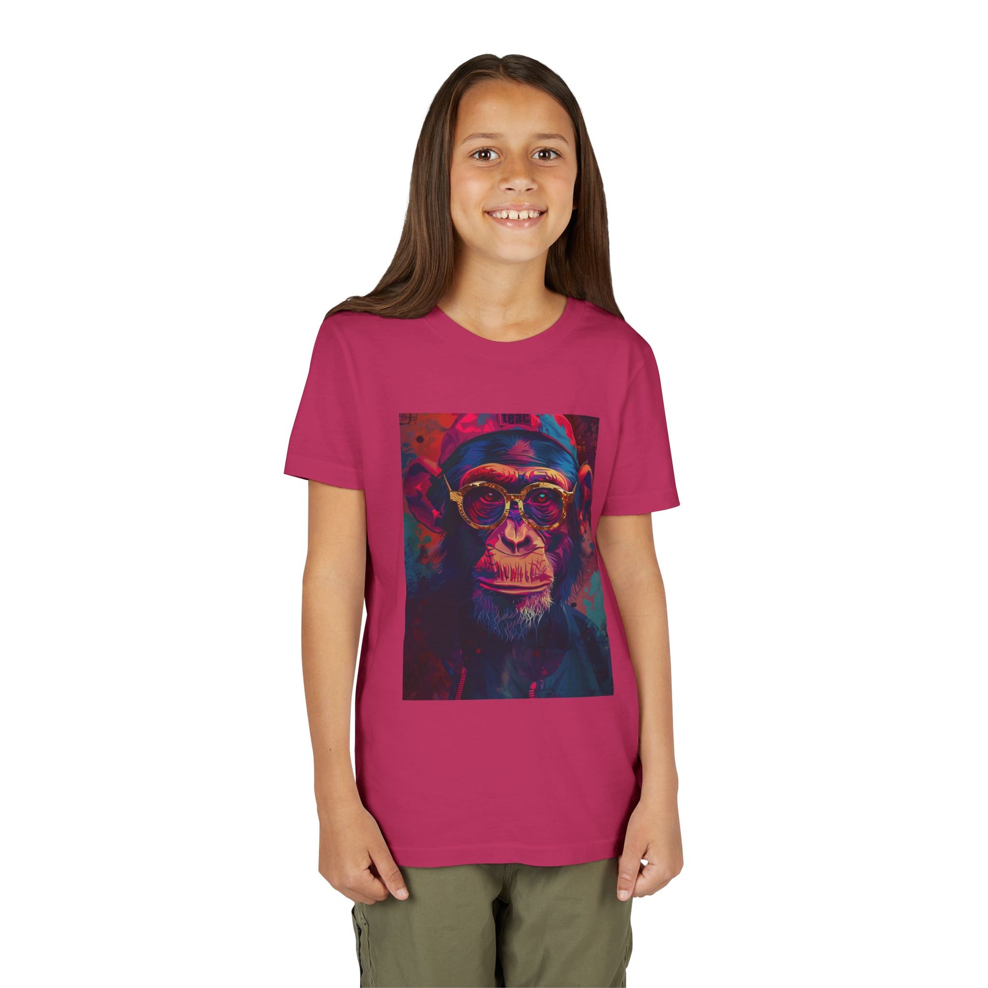 Colorful Monkey Youth Tee