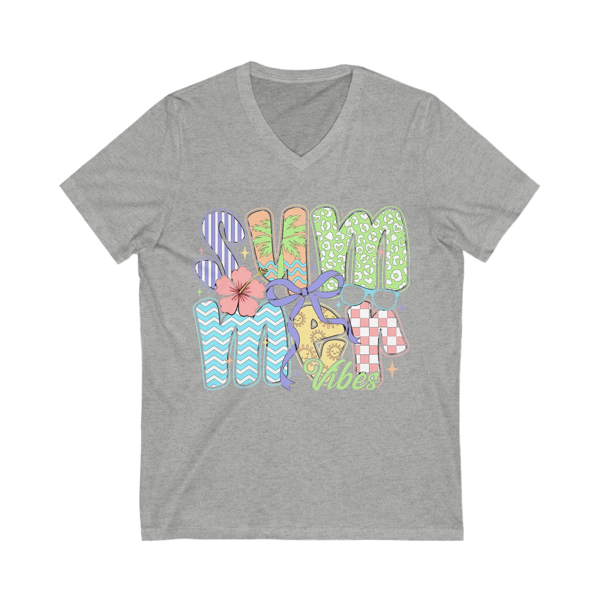 Summer Vibes Ladies' V-Neck