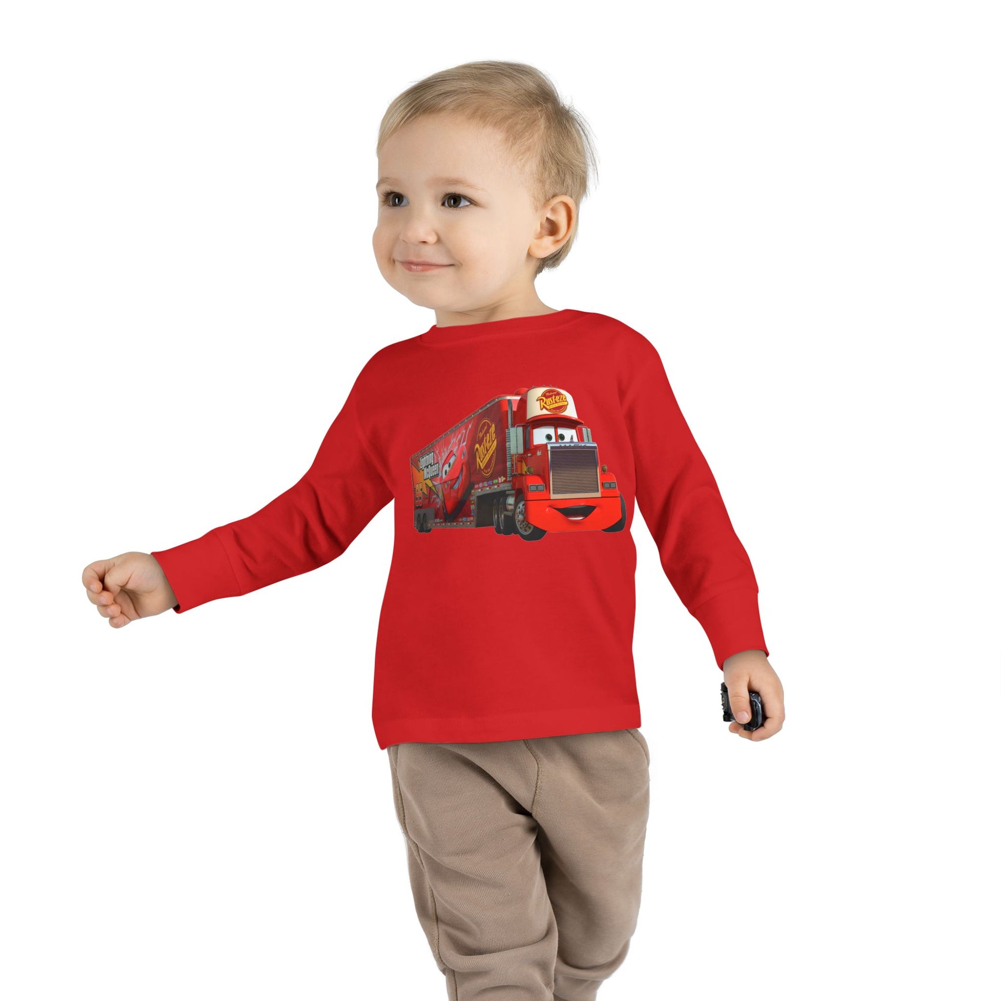 Toddler Truck Long Sleeve Tee