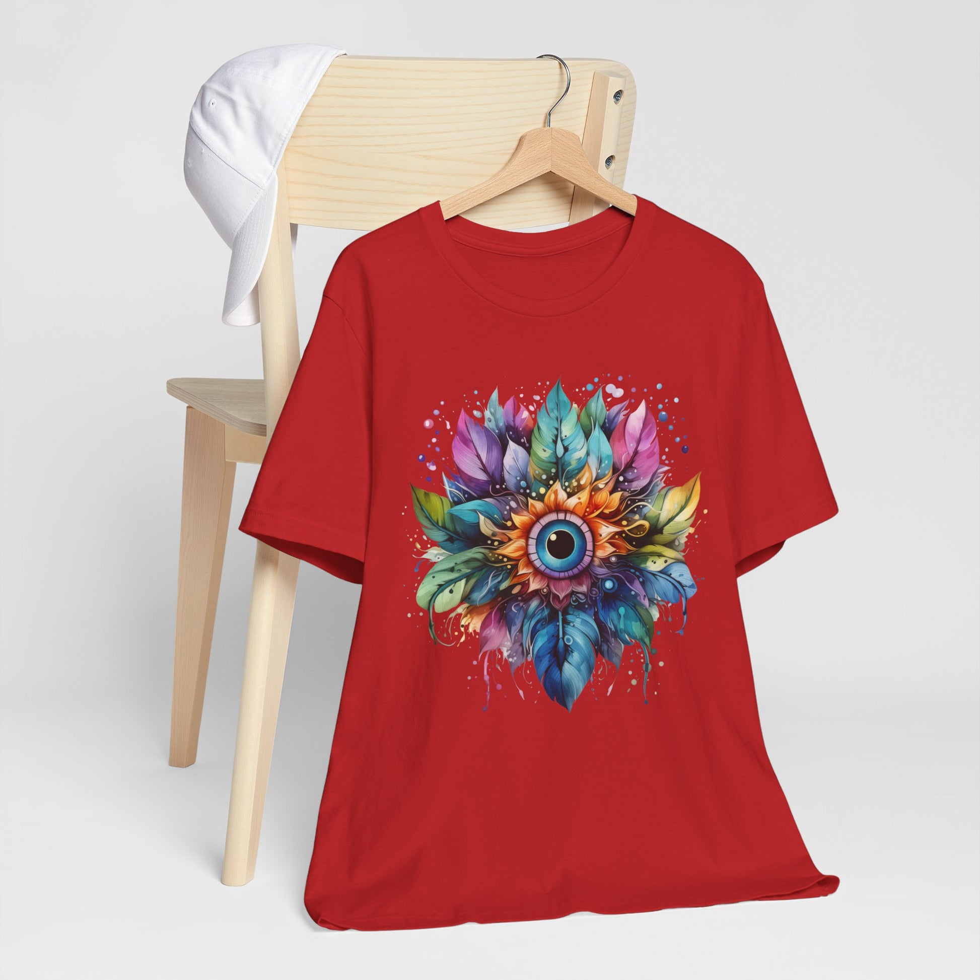 Colorful Eye Design Unisex Tee
