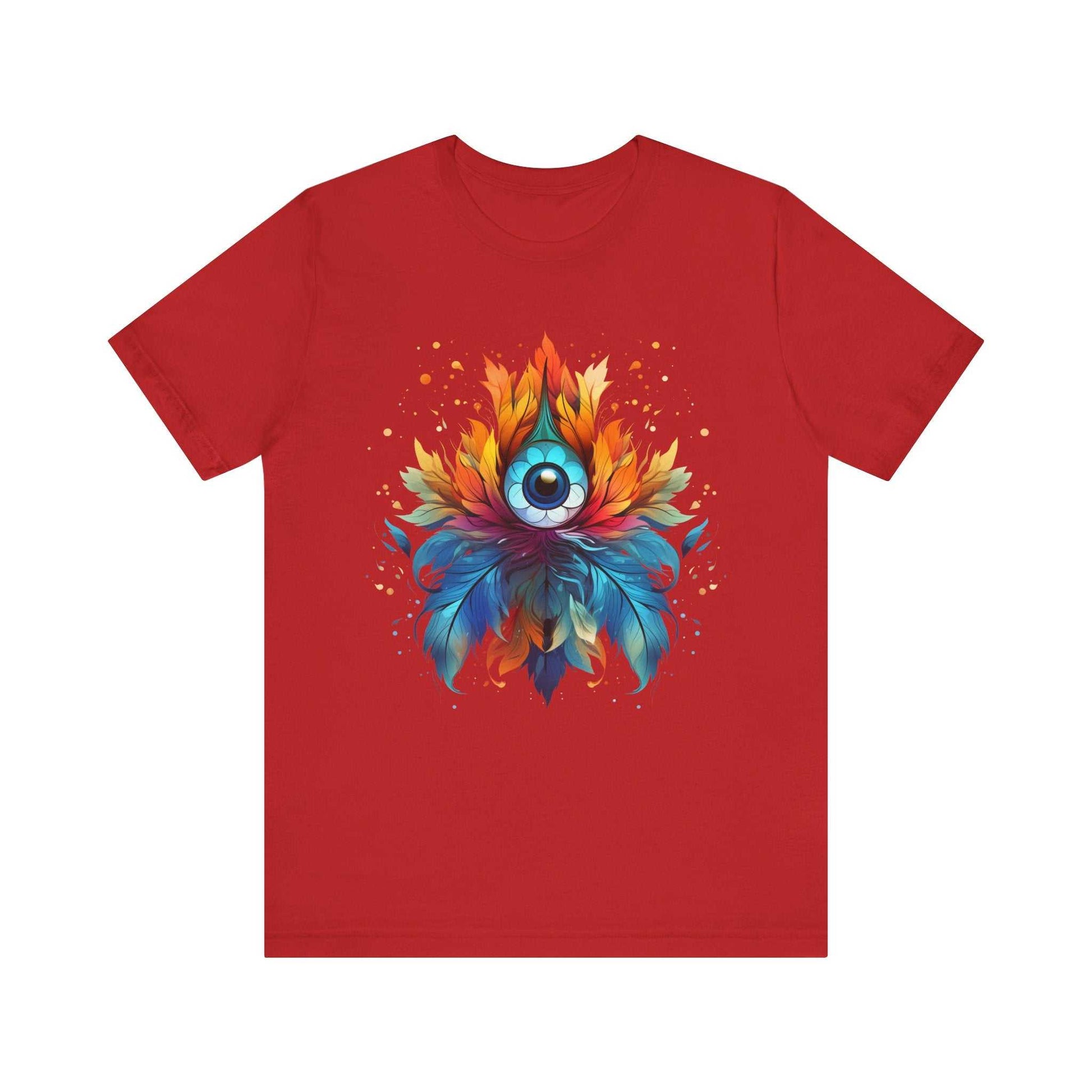 Vibrant Eye-Mandala Tee