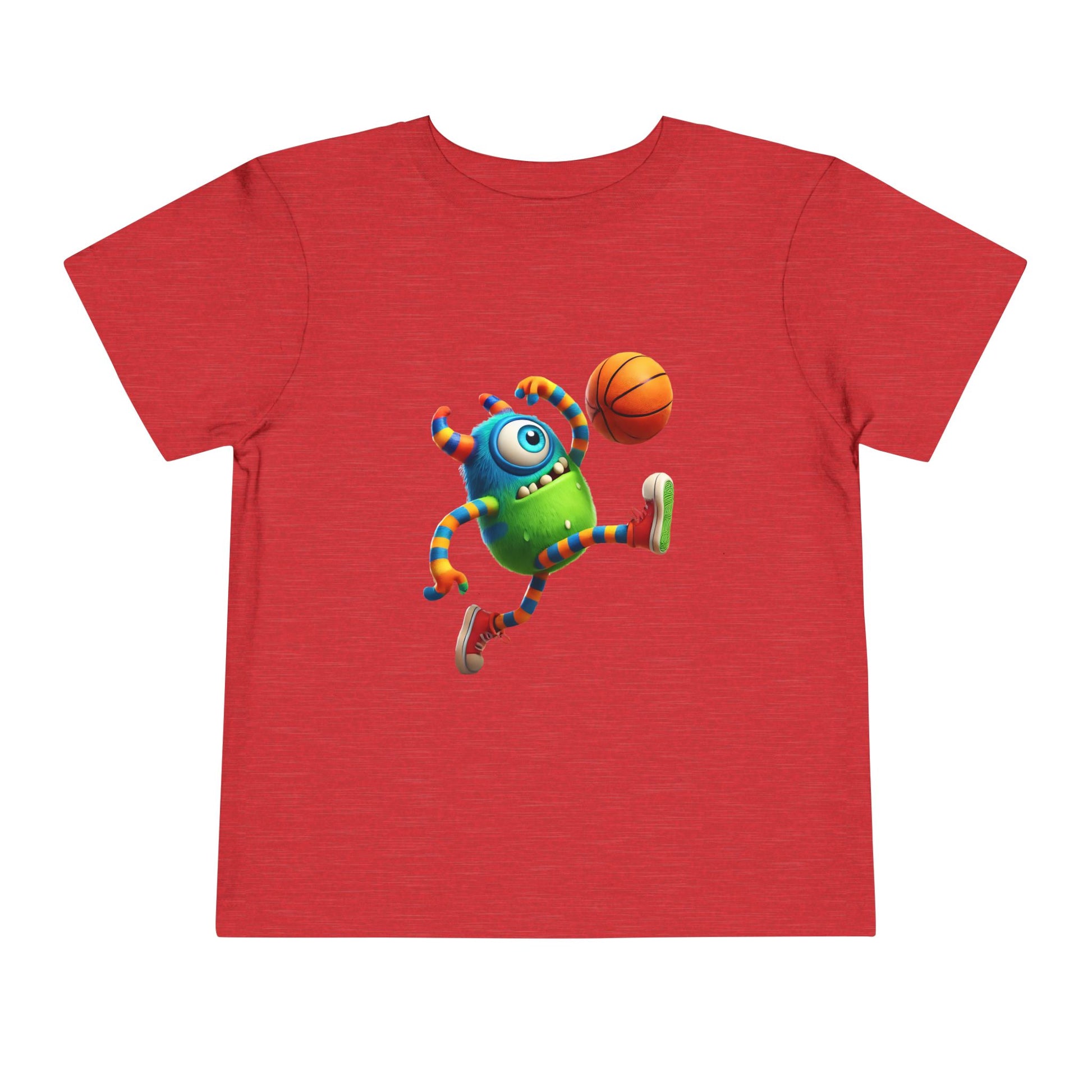 Playful Monster Toddler Tee, Fun Kids Shirt
