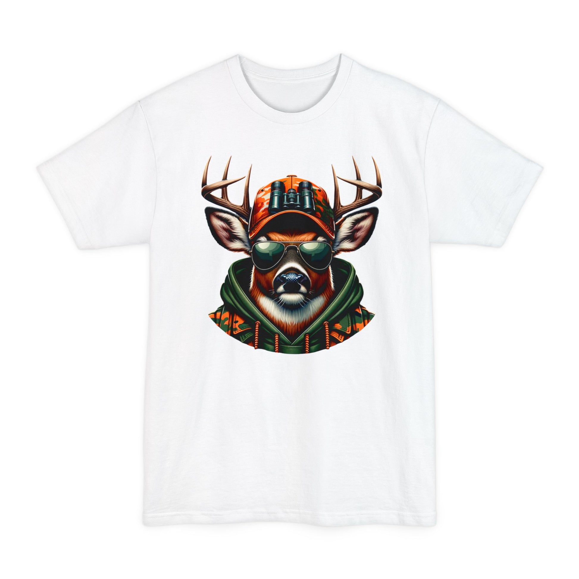 Hunting Vibes T-Shirt - Tall Beefy Design 3 Extra Inches