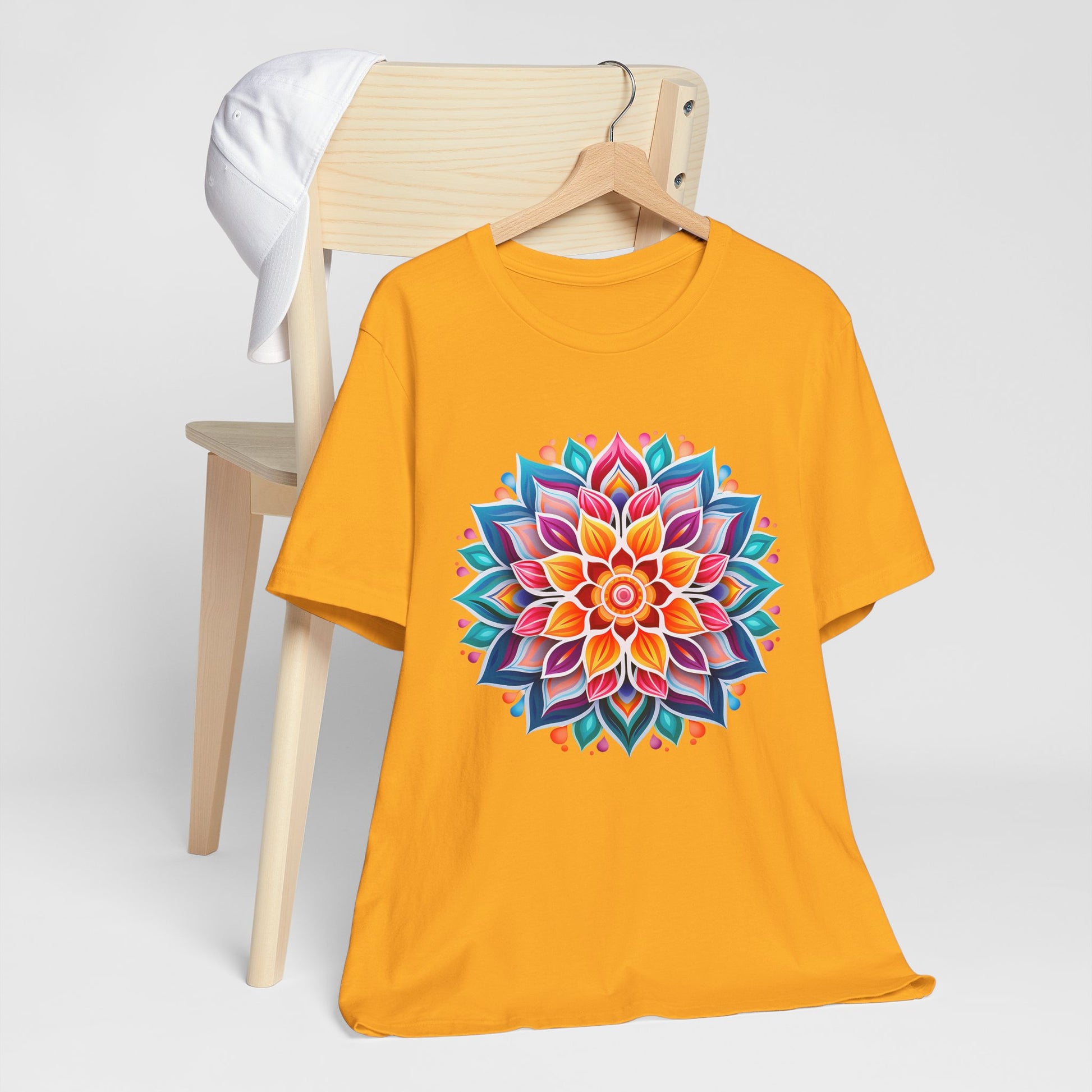 Vibrant Mandala Graphic Tee