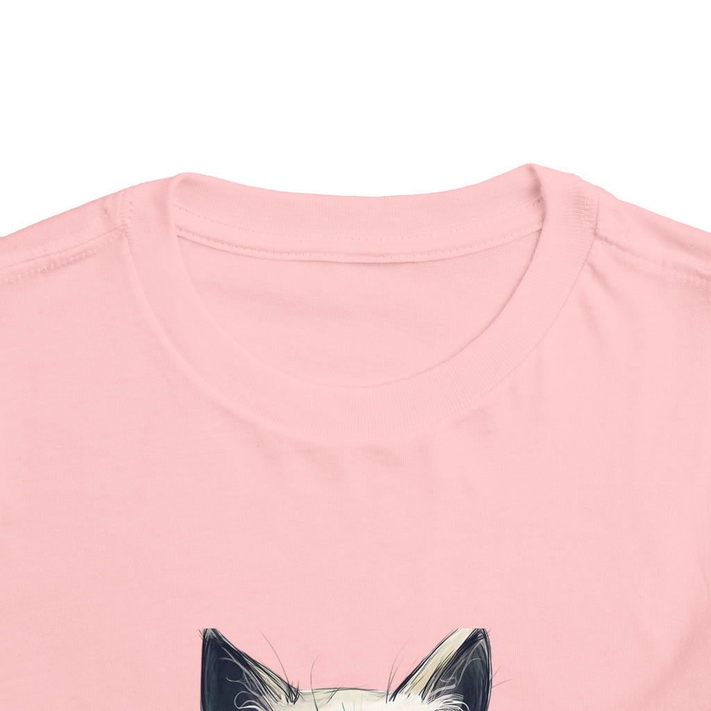 Adorable Cat Toddler Tee