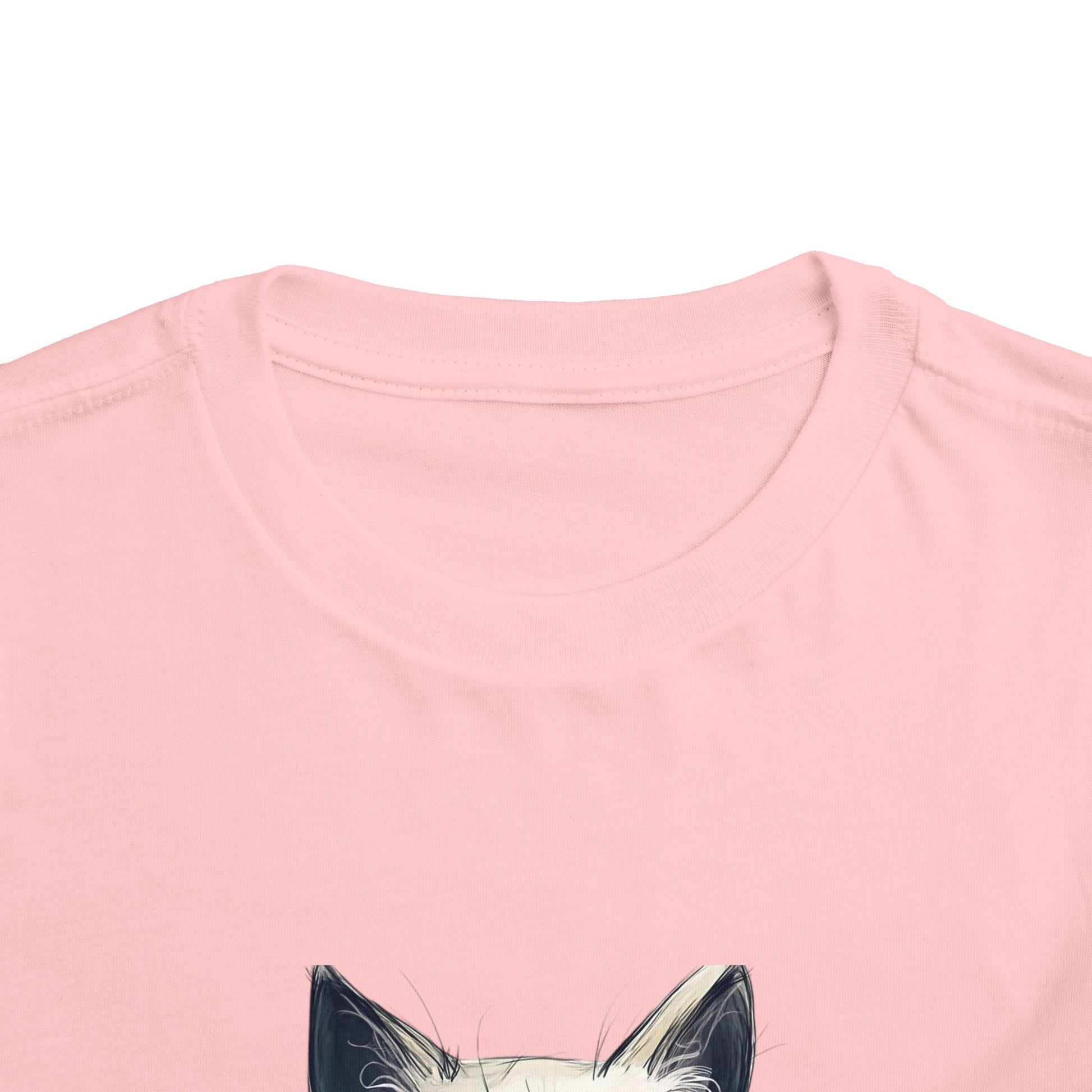Adorable Cat Toddler Tee