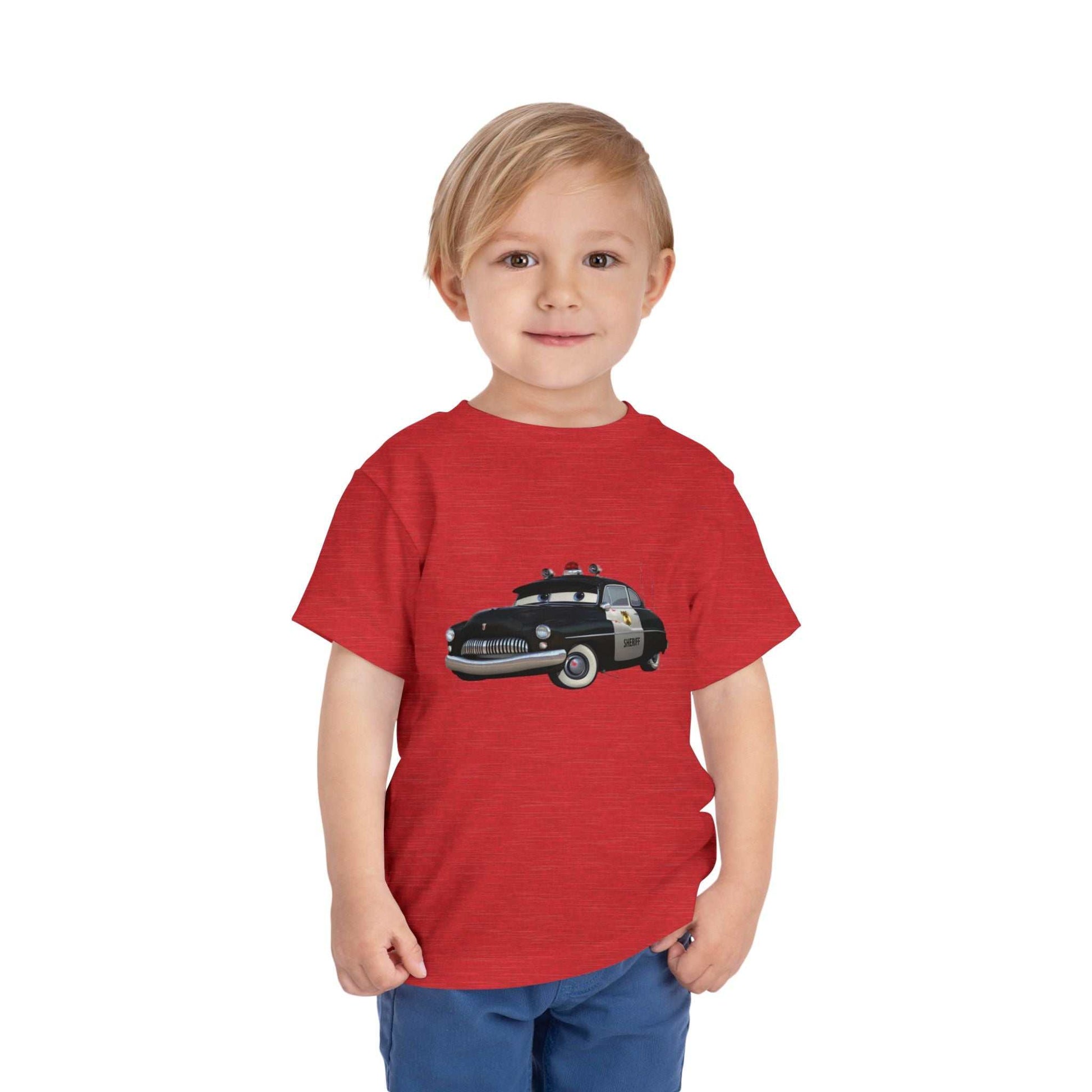 Police Car Toddler Tee
