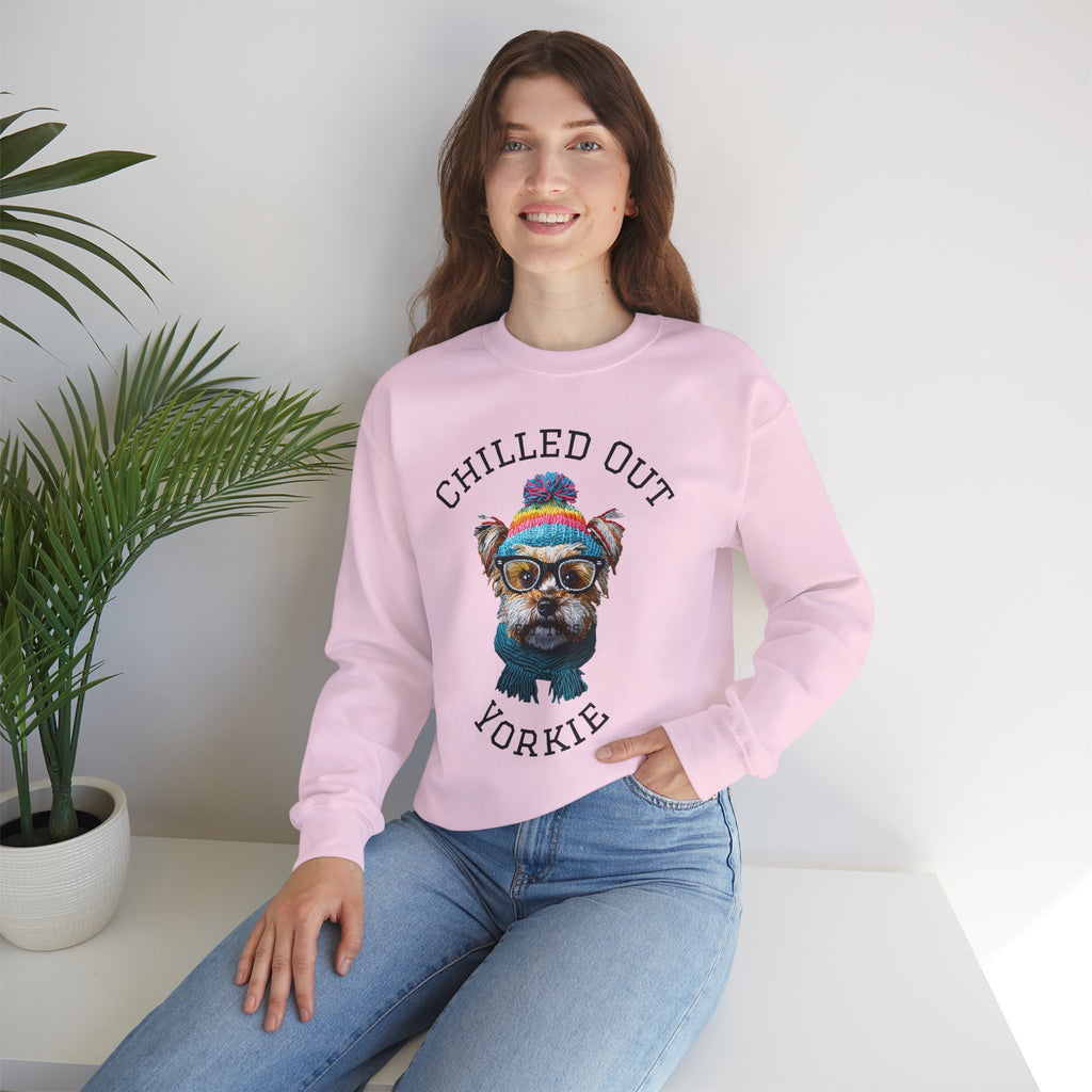 Chilled Out Yorkie Sweatshir