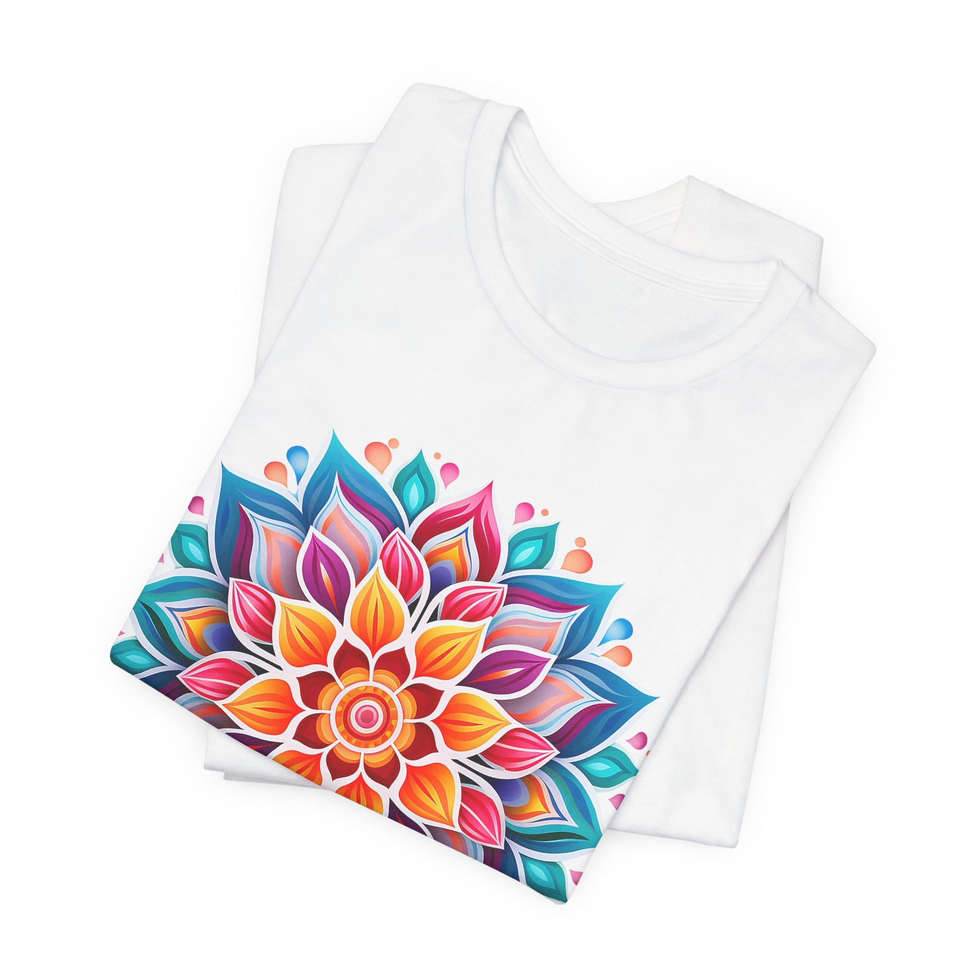 Vibrant Mandala Graphic Tee