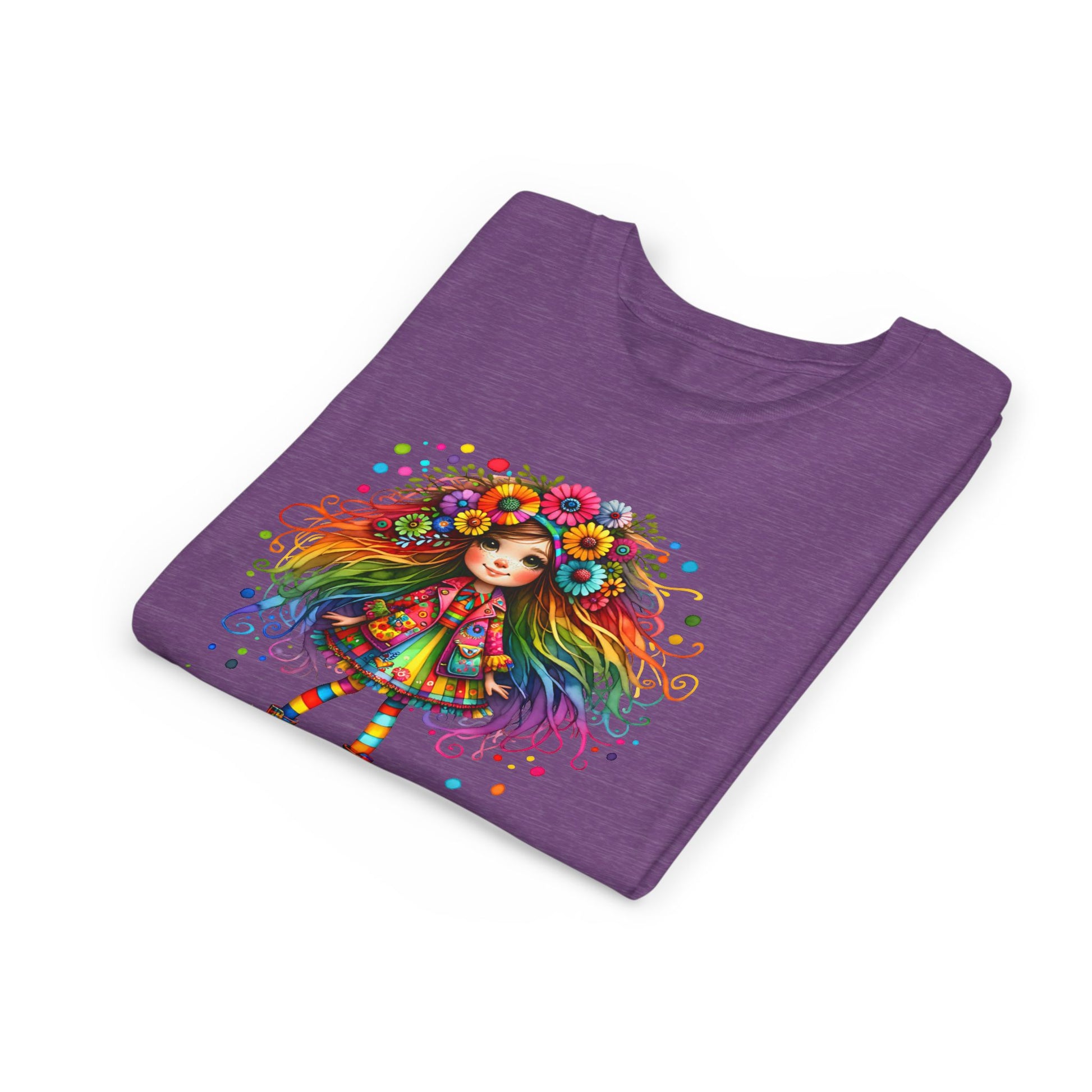 Whimsical Flower Child Youth Tee
