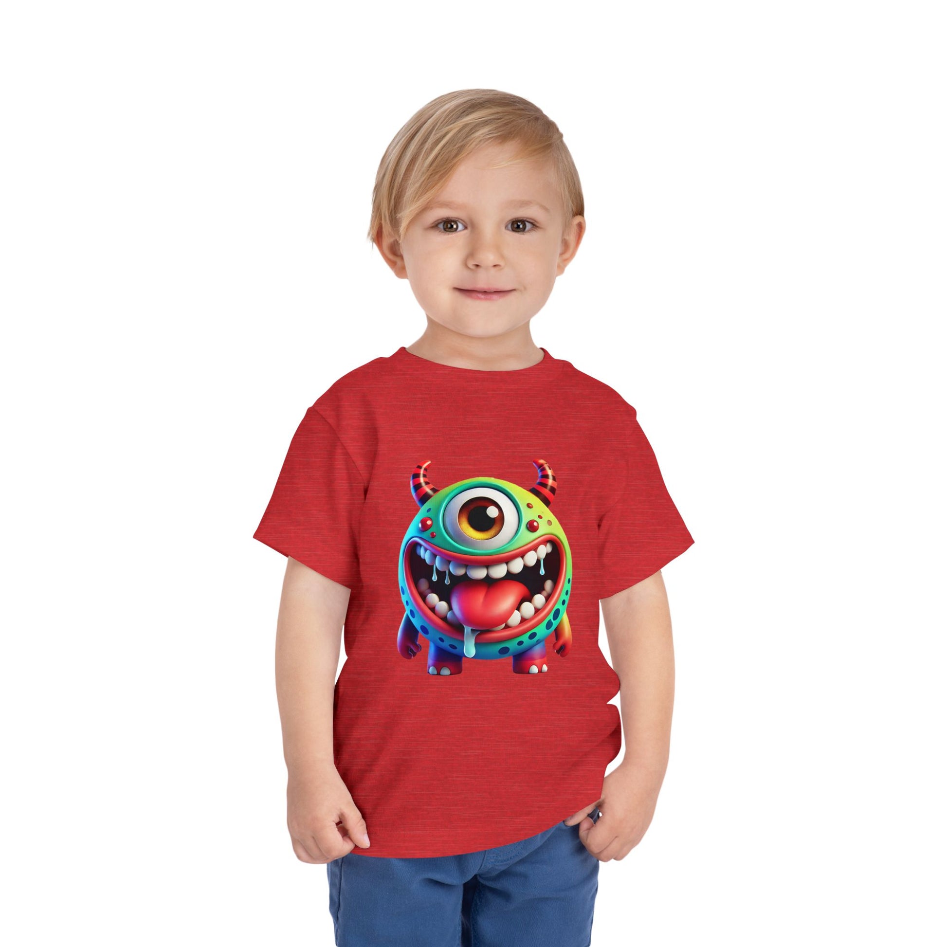 Colorful Monster Toddler Tee
