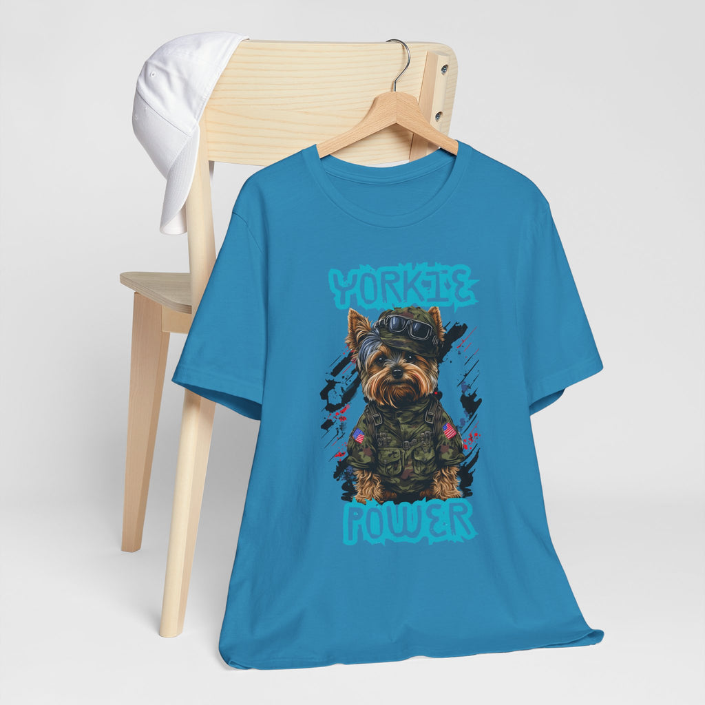 Yorkie Power Unisex Tee