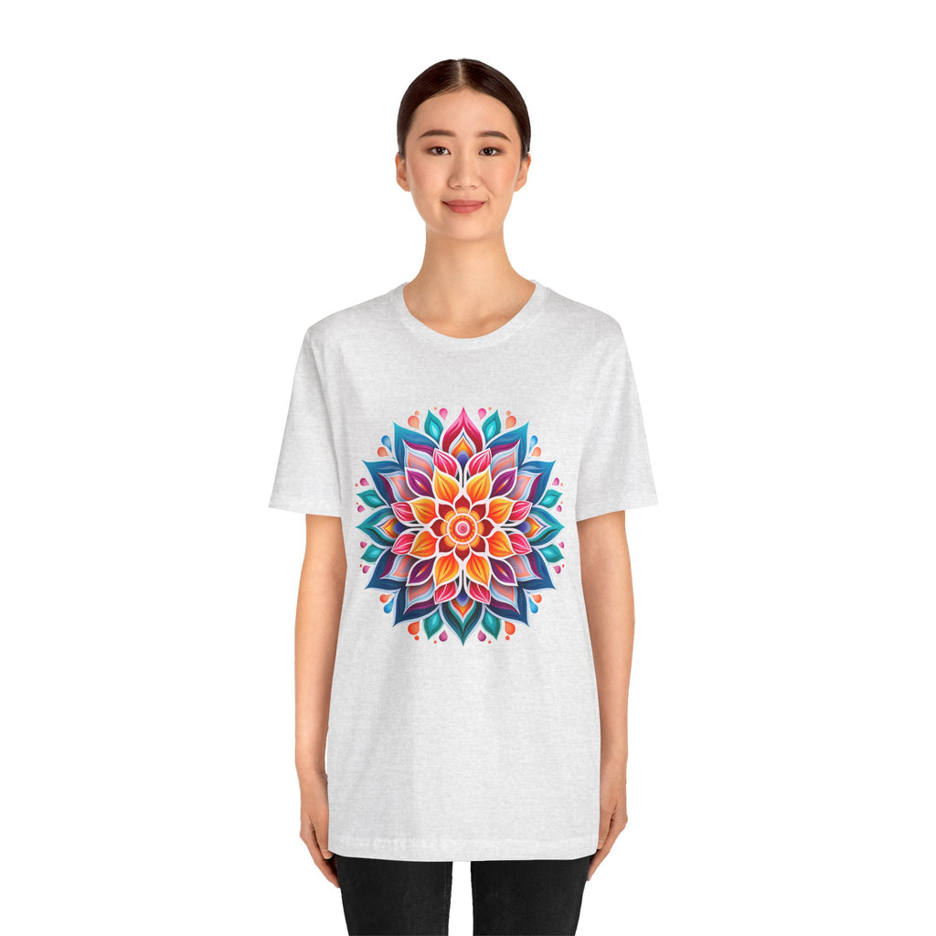 Vibrant Mandala Graphic Tee
