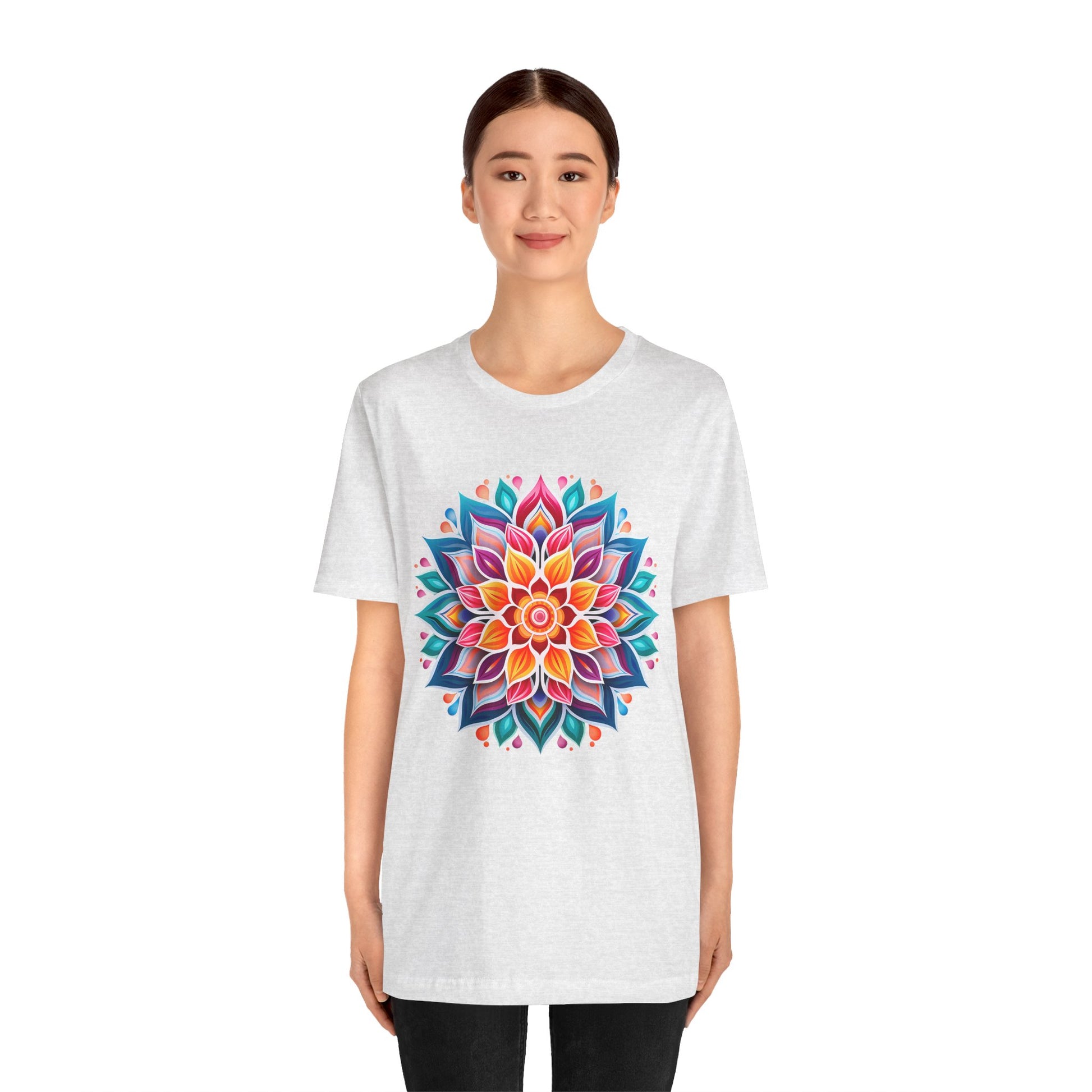 Vibrant Mandala Graphic Tee