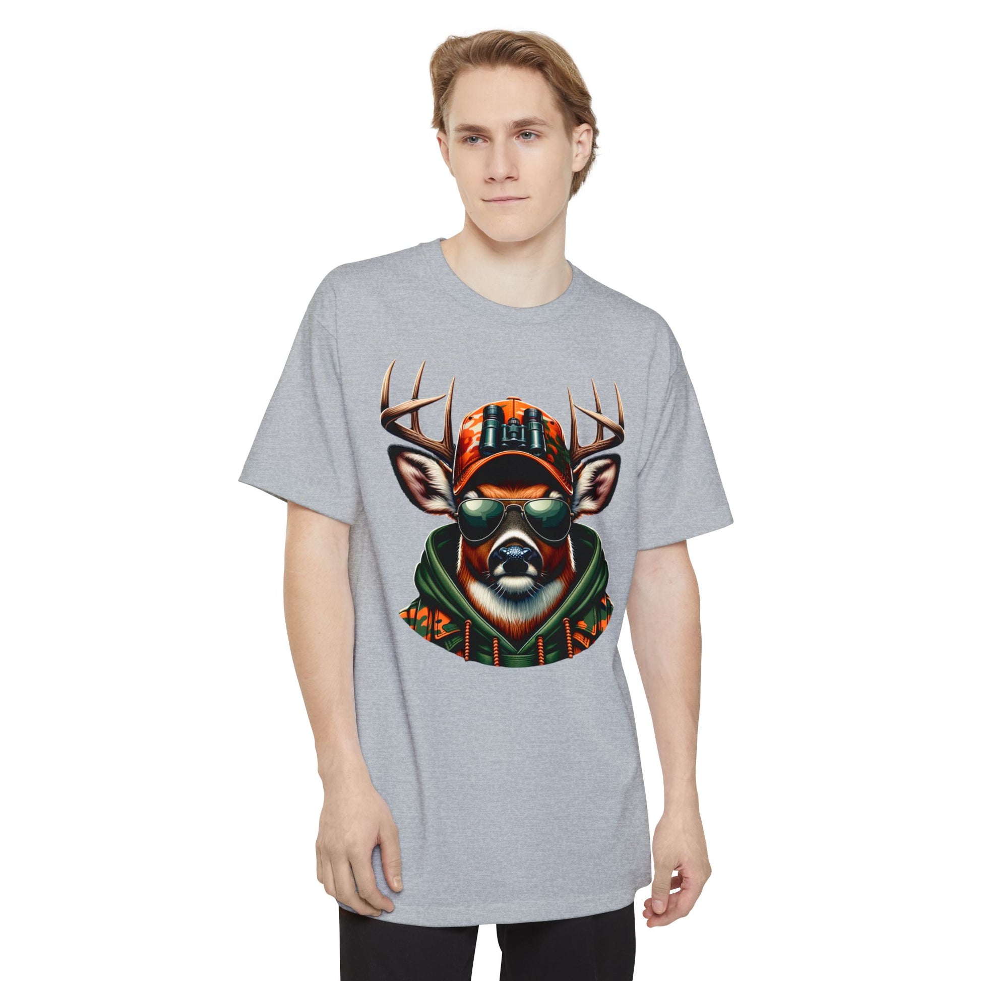 Hunting Vibes T-Shirt - Tall Beefy Design 3 Extra Inches