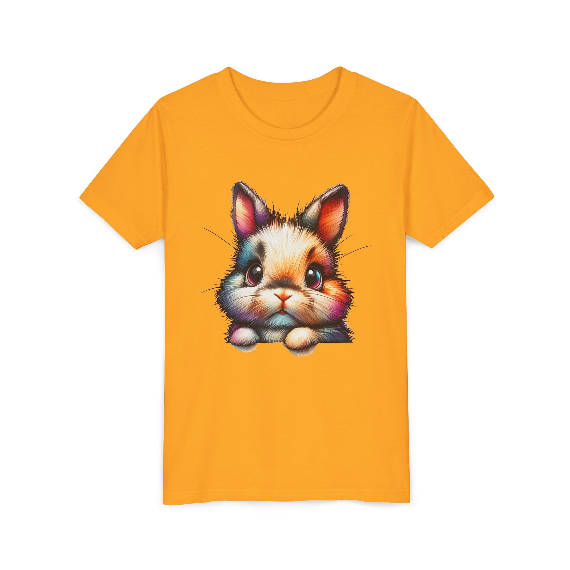 Colorful Bunny Youth Short Sleeve Tee