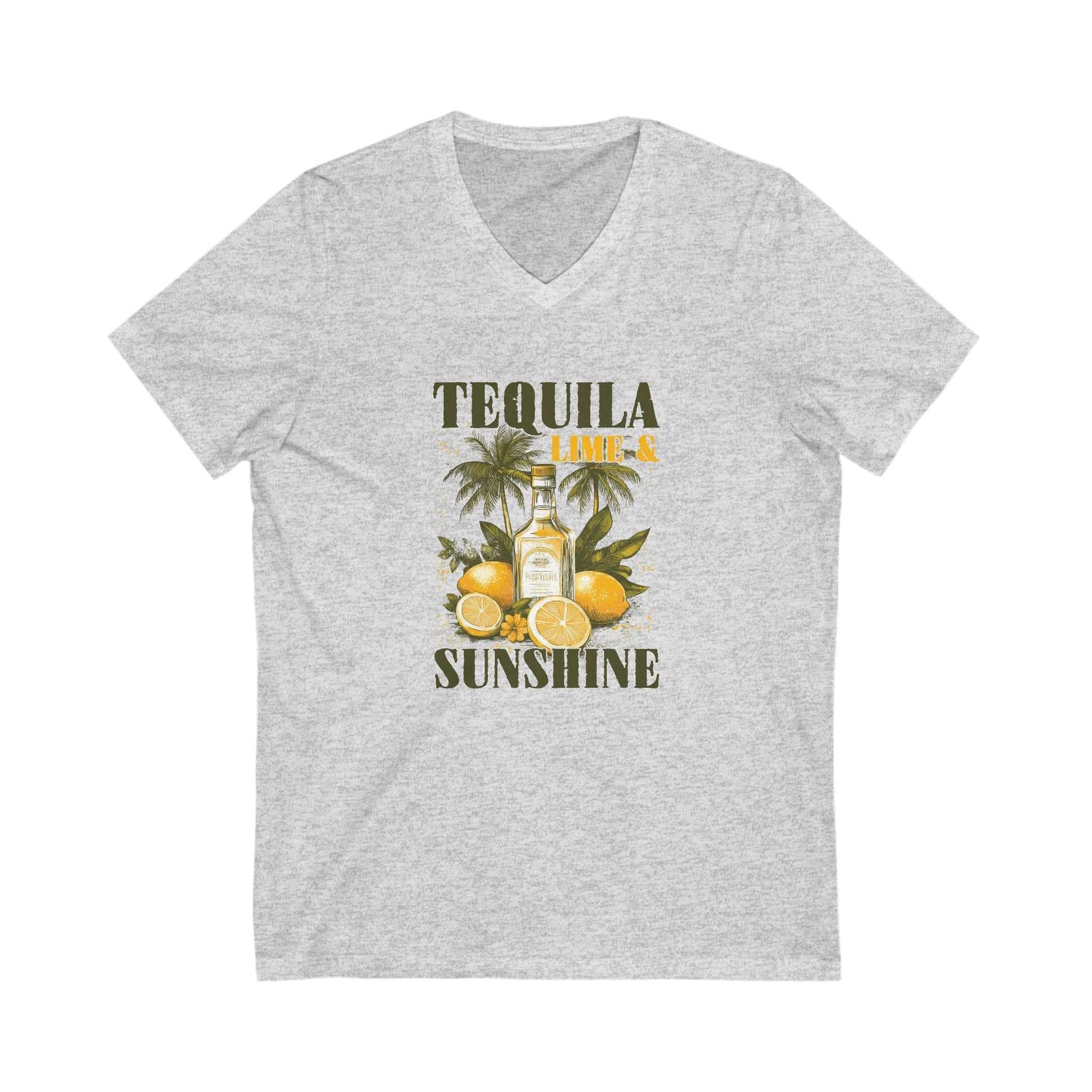 Tequila, Lime & Sunshine V-Neck