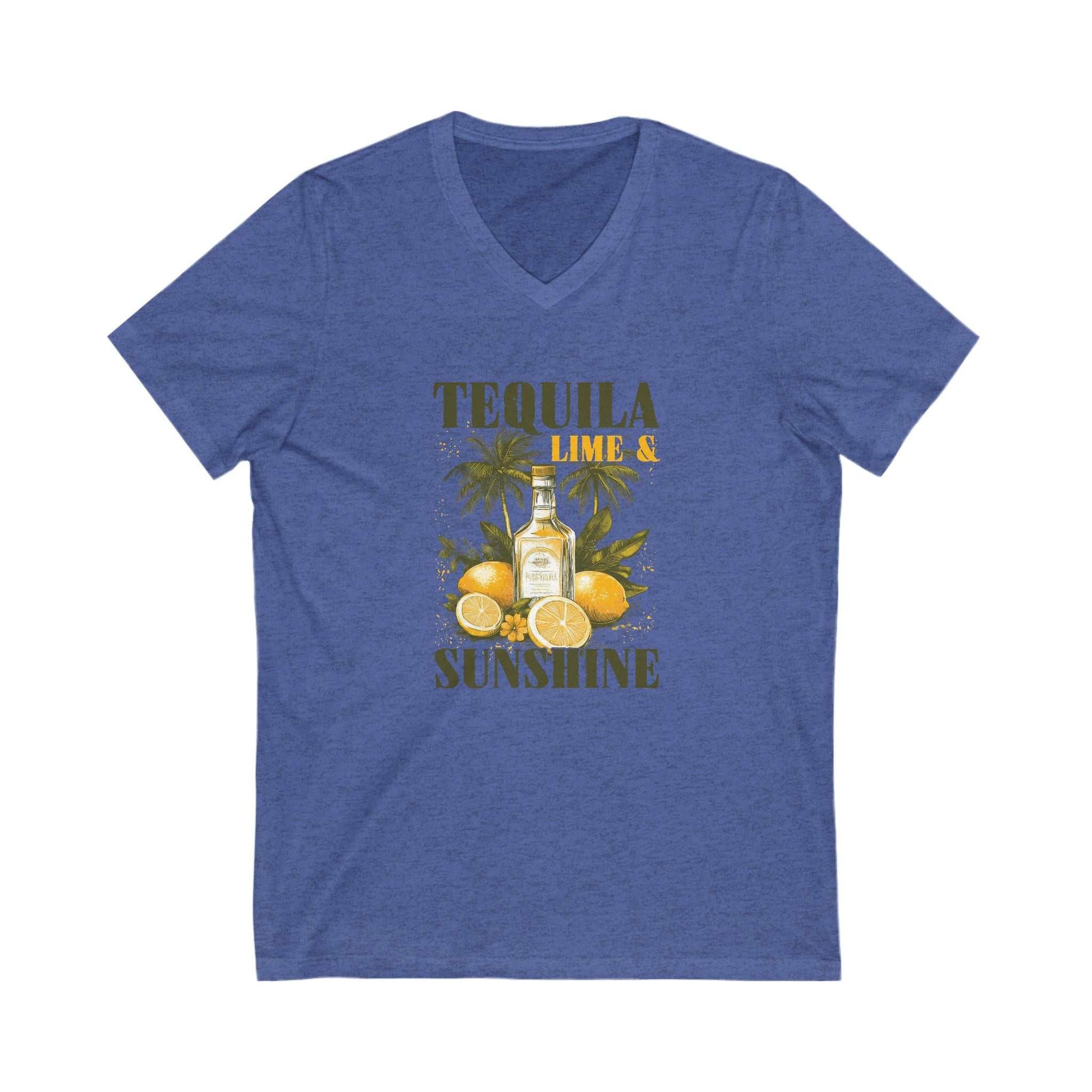 Tequila, Lime & Sunshine V-Neck