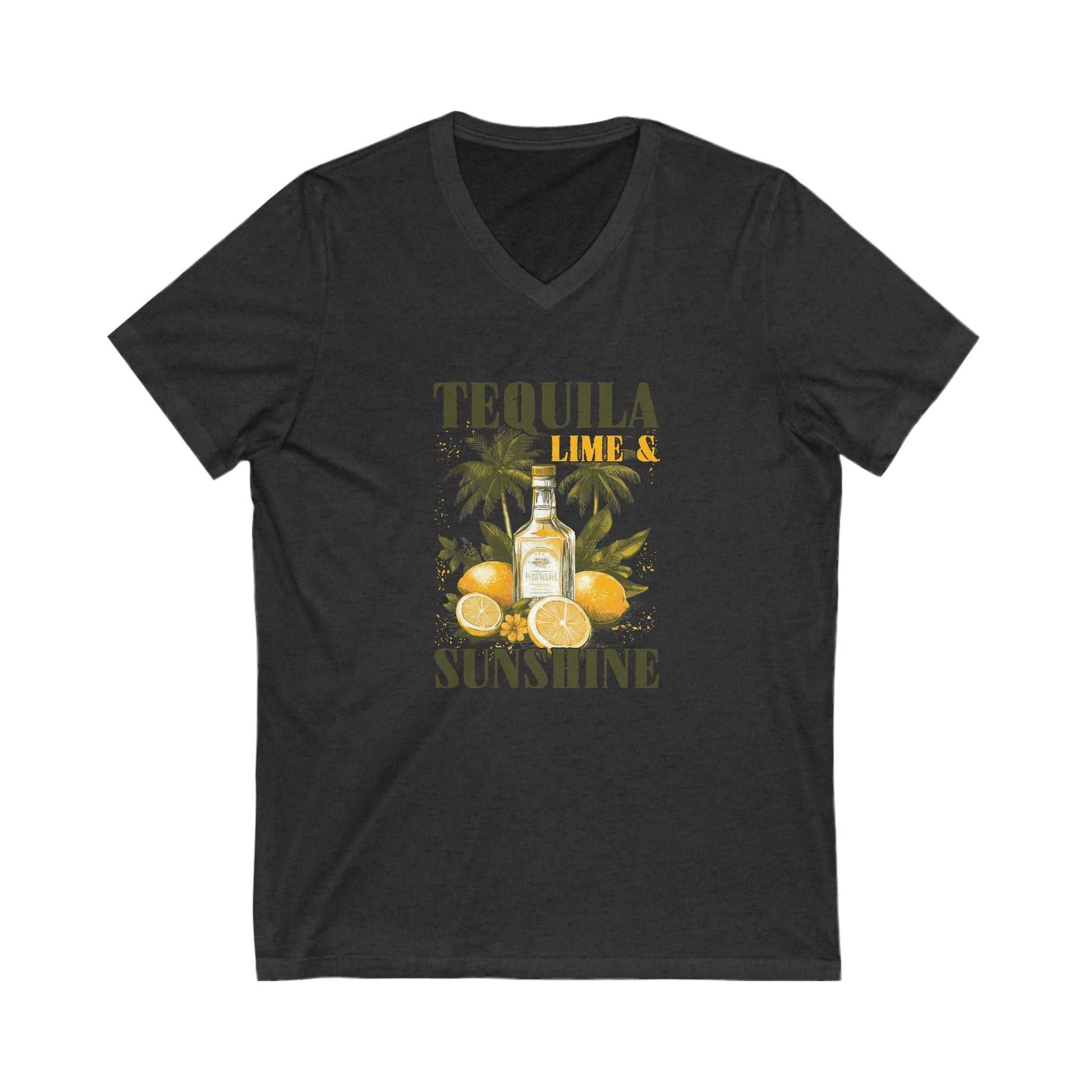 Tequila, Lime & Sunshine V-Neck