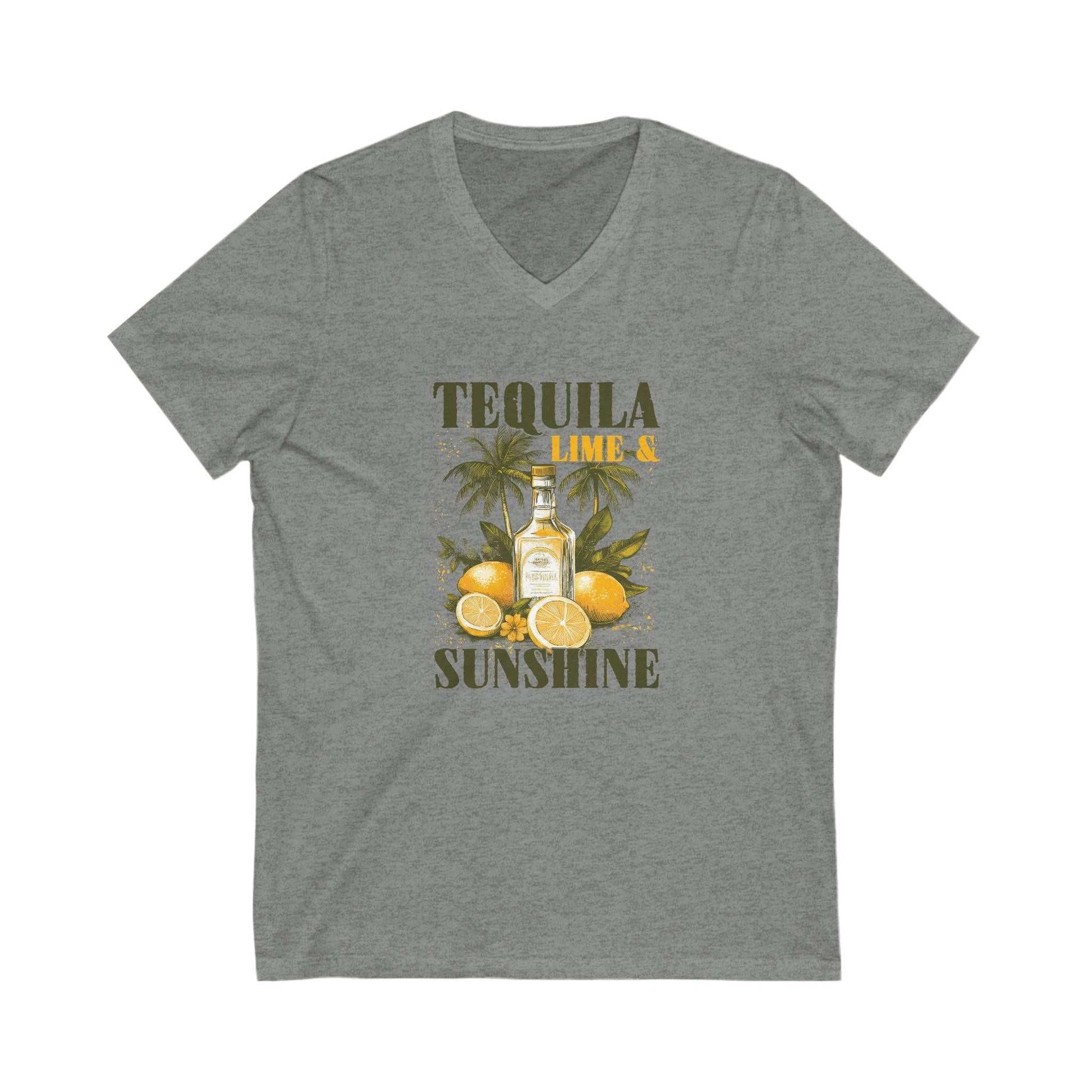 Tequila, Lime & Sunshine V-Neck