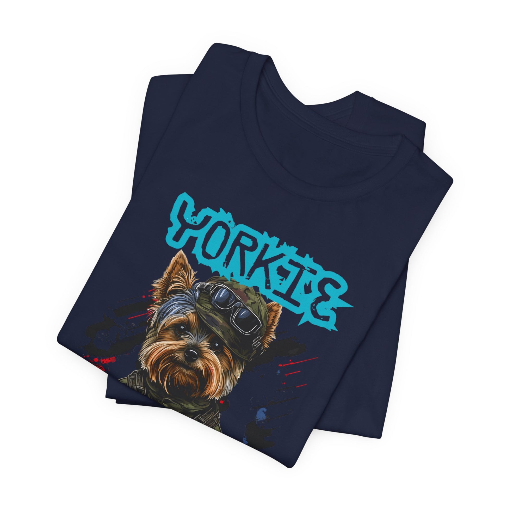 Yorkie Power Unisex Tee
