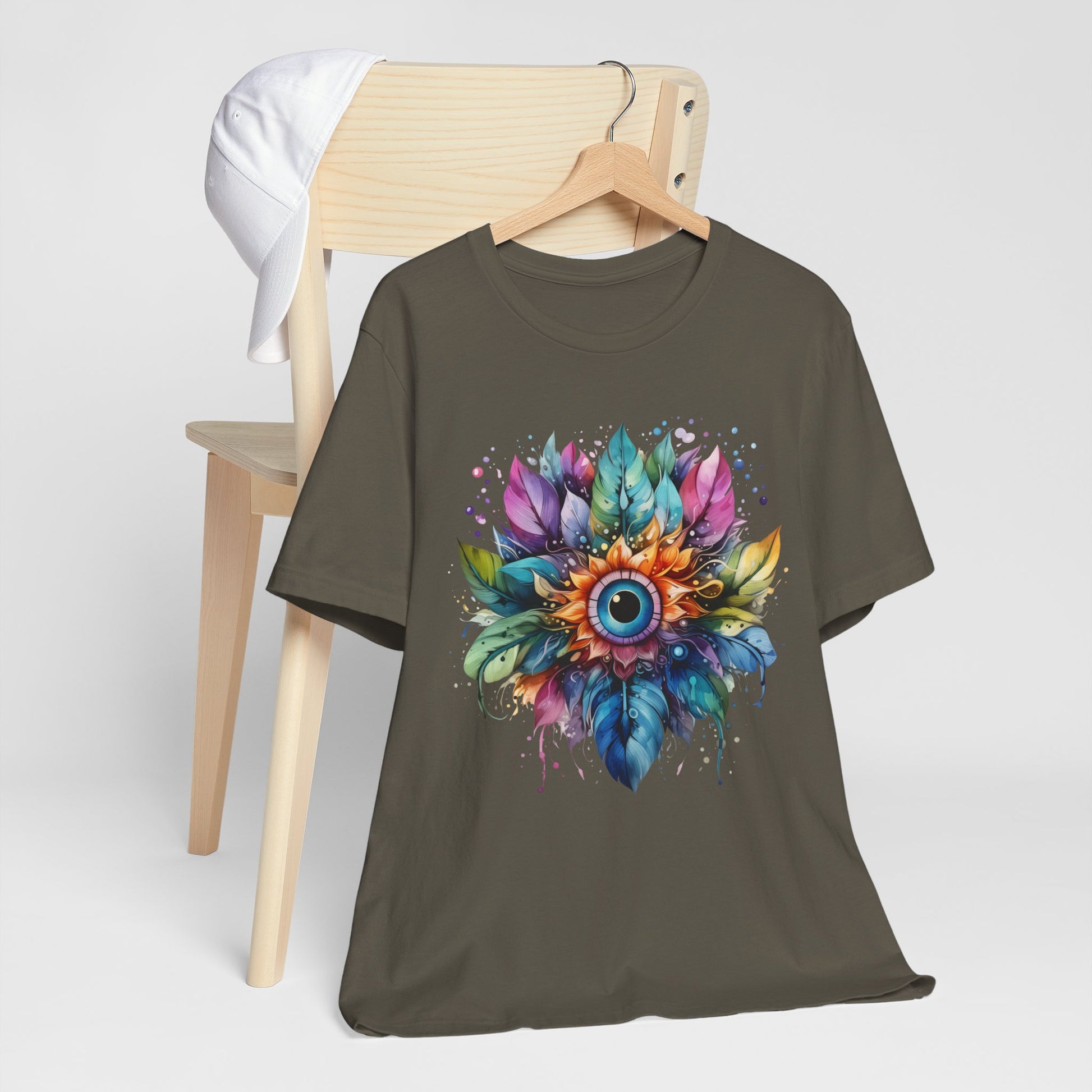 Colorful Eye Design Unisex Tee