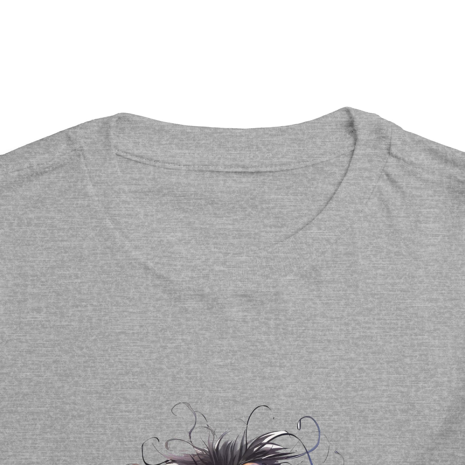 Whimsical Toddler Short Sleeve Tee with Adorable Cartoon Bird