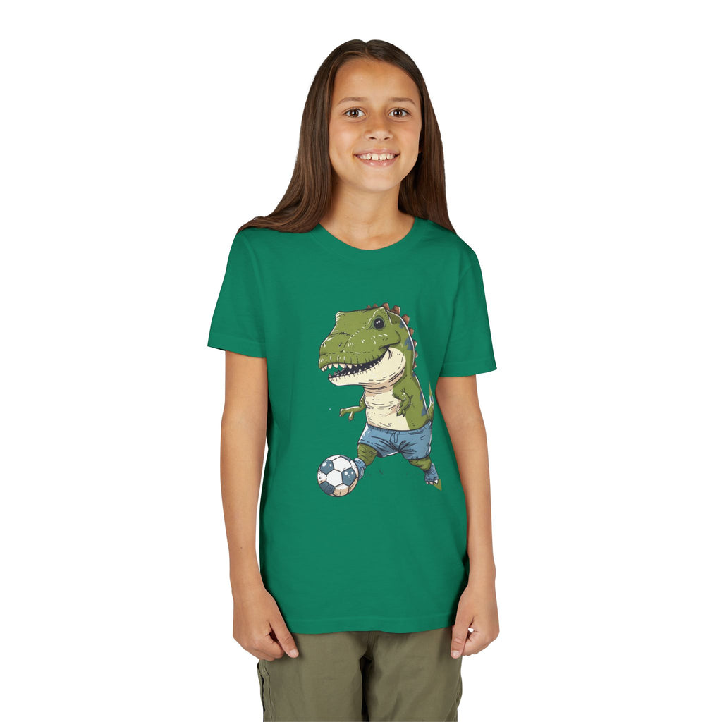 Dinosaur Soccer Youth Tee