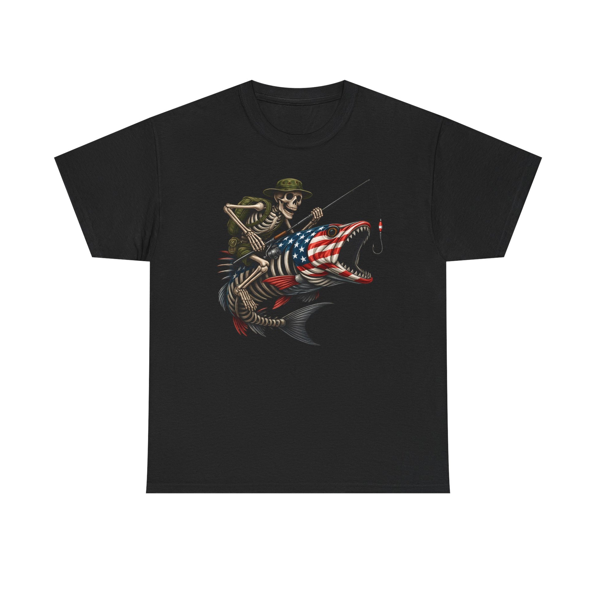 Fishing Skeleton Tee