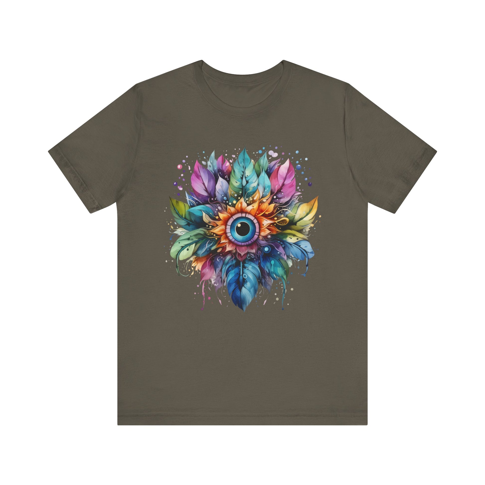 Colorful Eye Design Unisex Tee