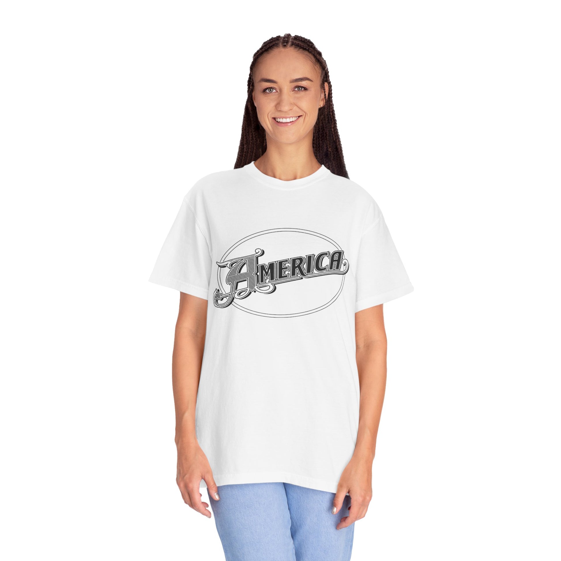 America Vintage Garment-Dyed T-Shirt