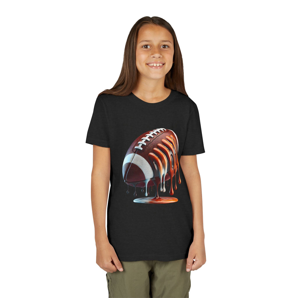 Dripping Football Youth Tee