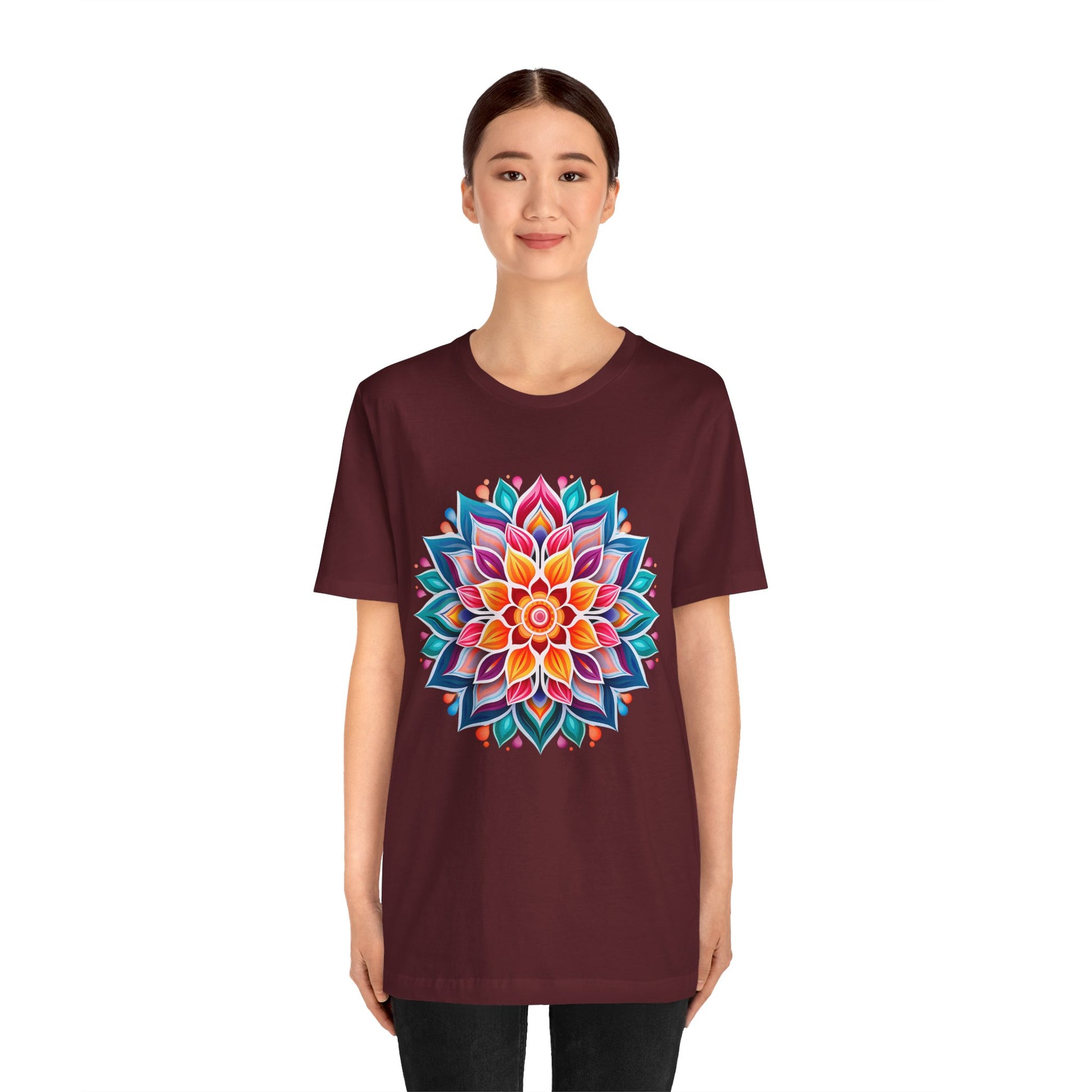 Vibrant Mandala Graphic Tee