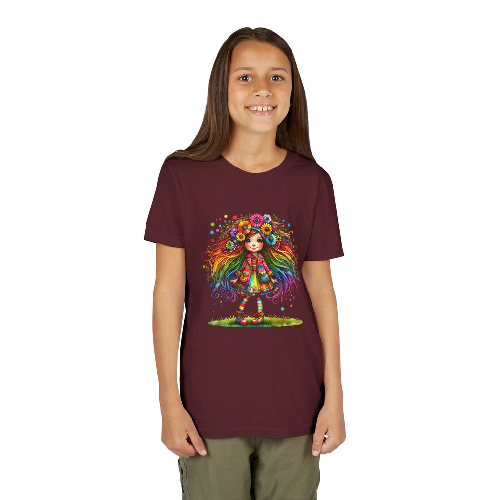 Whimsical Flower Child Youth Tee