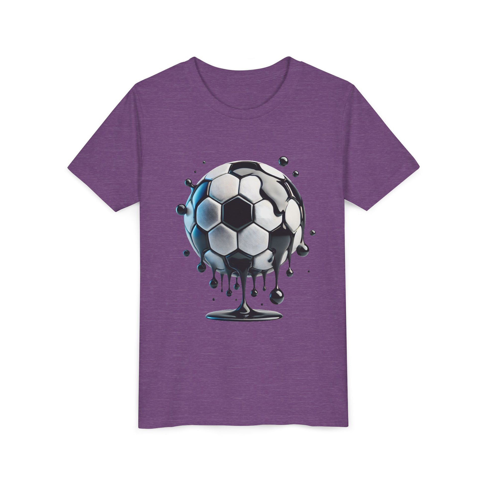 Dripping Soccer Ball Youth Tee