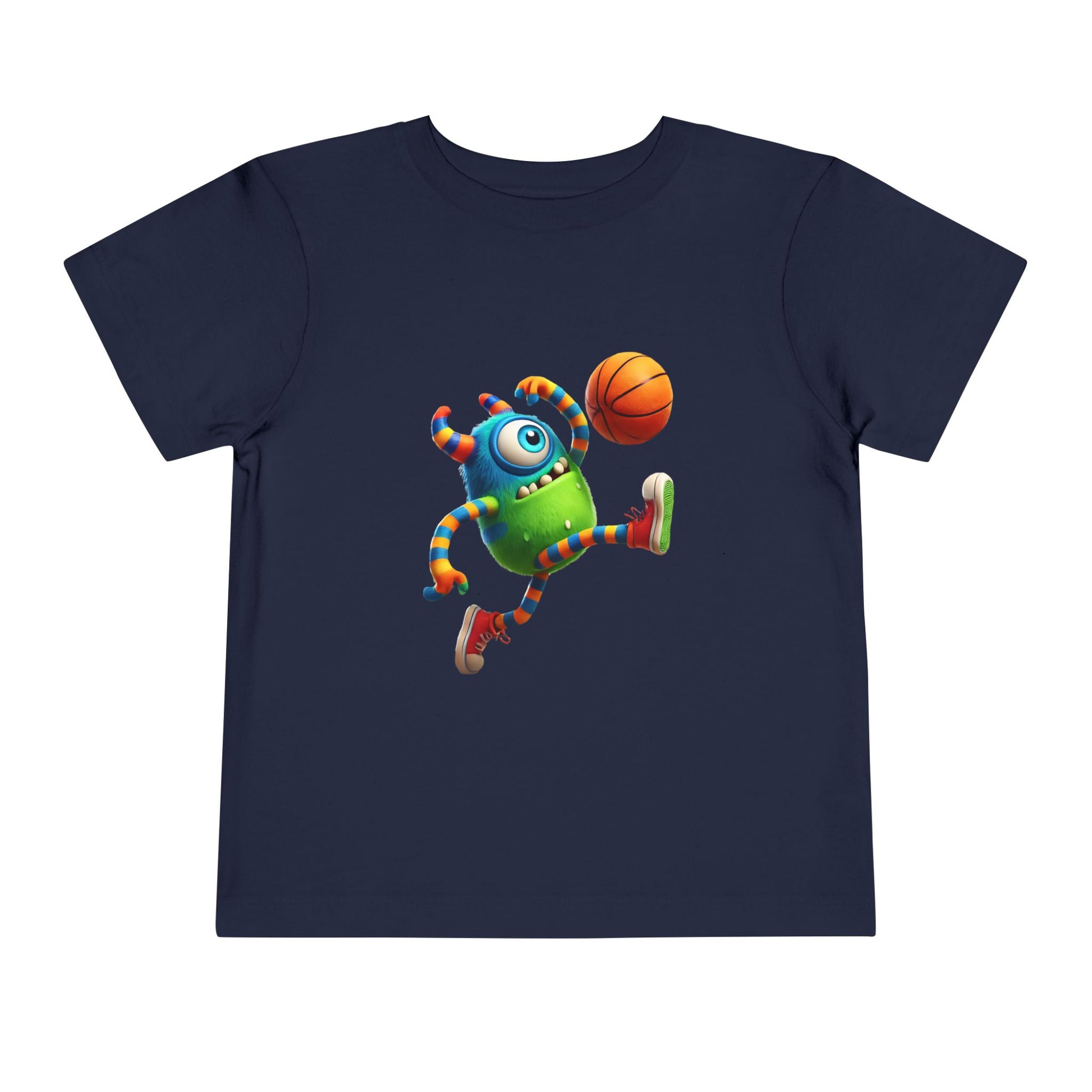 Playful Monster Toddler Tee, Fun Kids Shirt