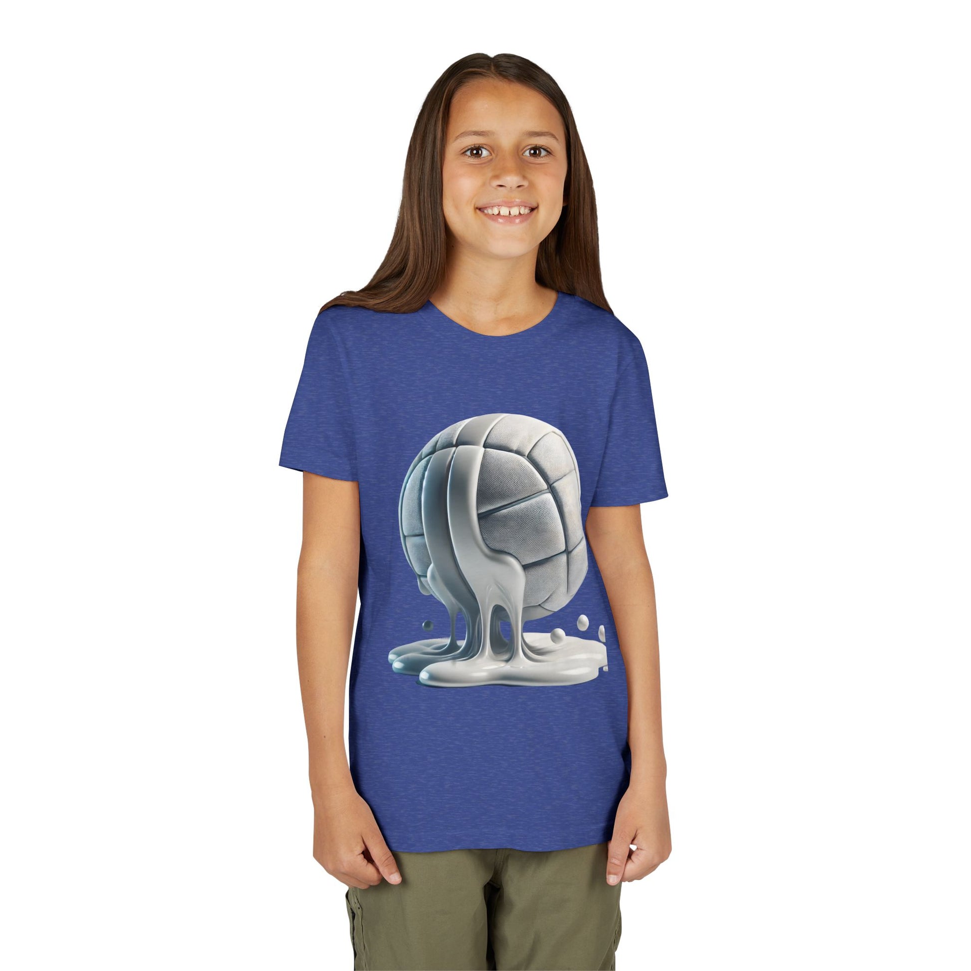 Cool Dripping Volleyball Youth Tee