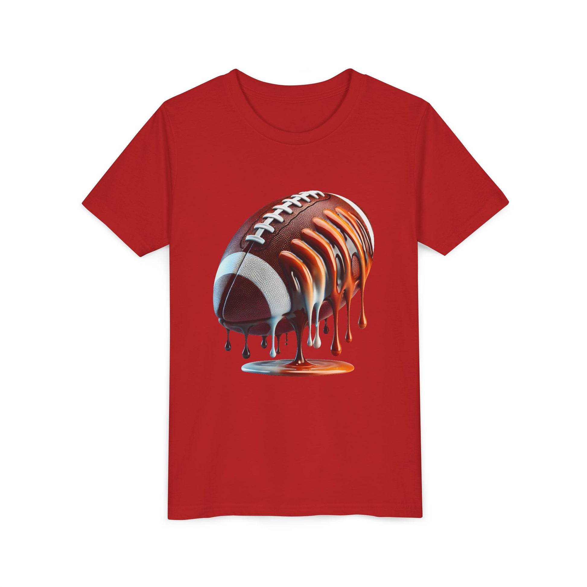 Dripping Football Youth Tee