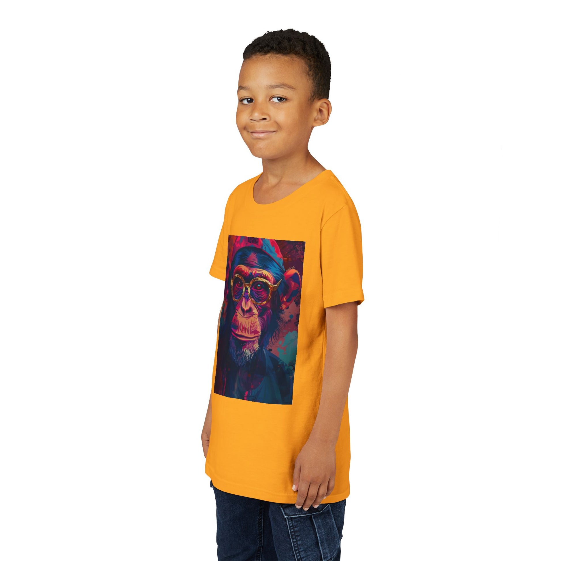 Colorful Monkey Youth Tee
