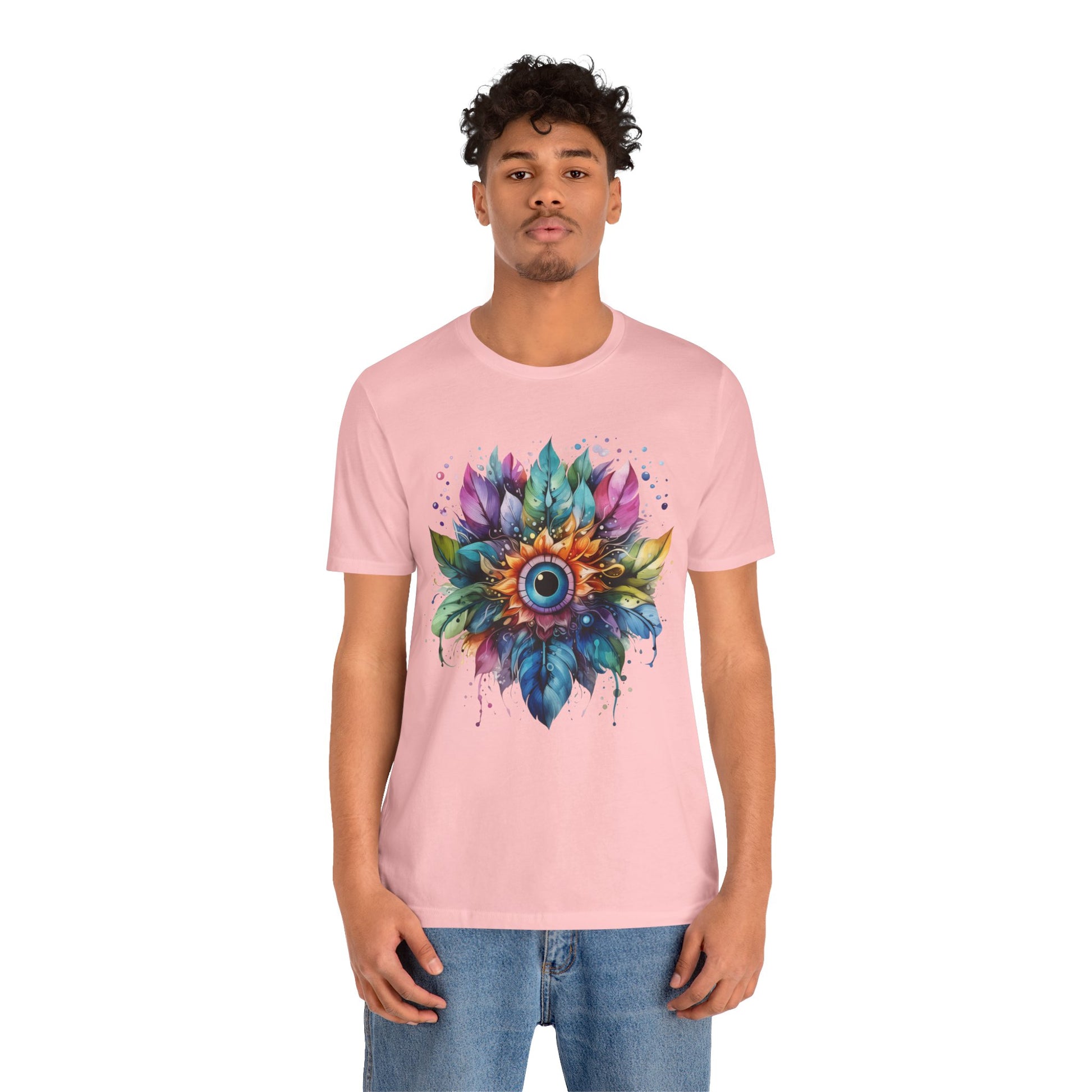 Colorful Eye Design Unisex Tee