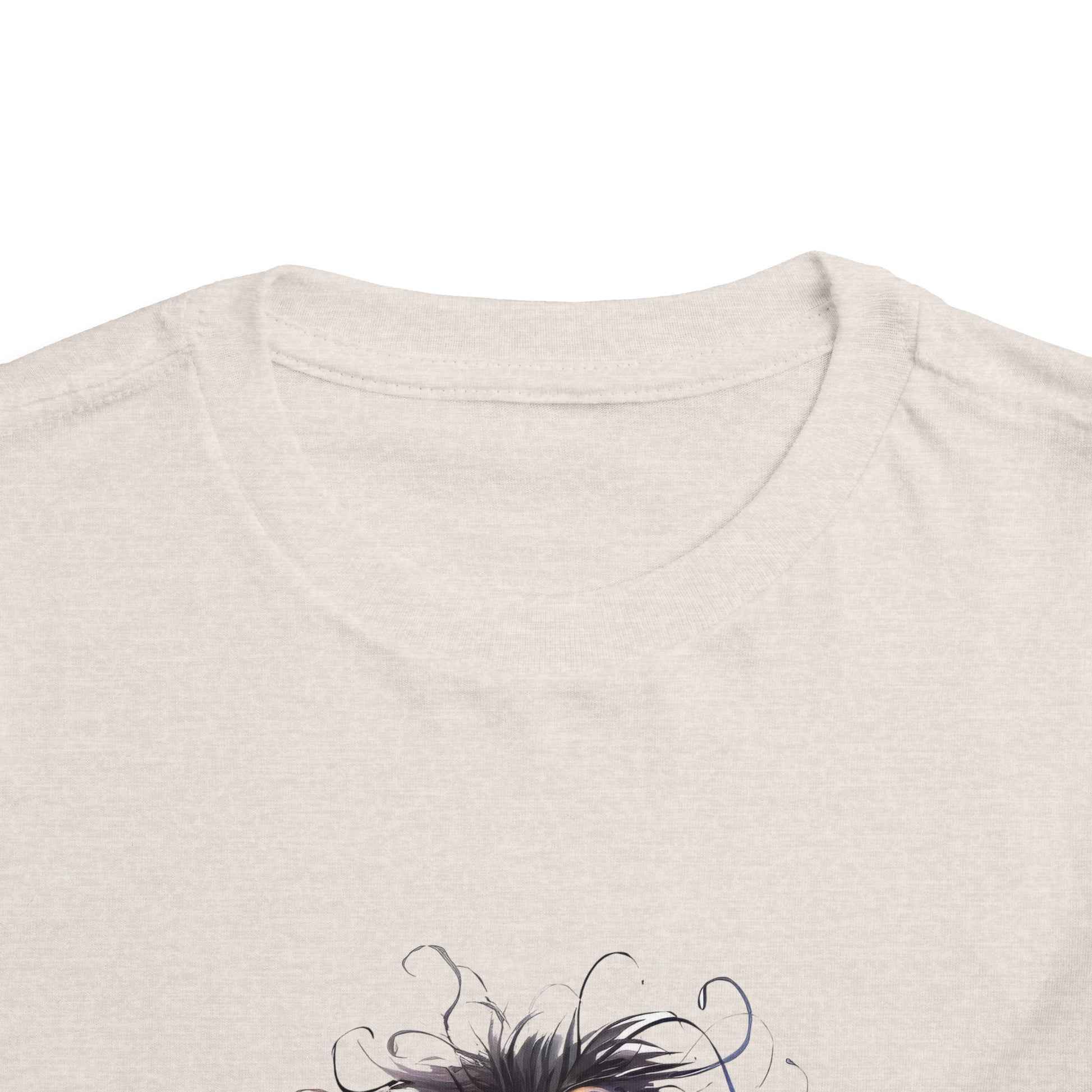 Whimsical Toddler Short Sleeve Tee with Adorable Cartoon Bird
