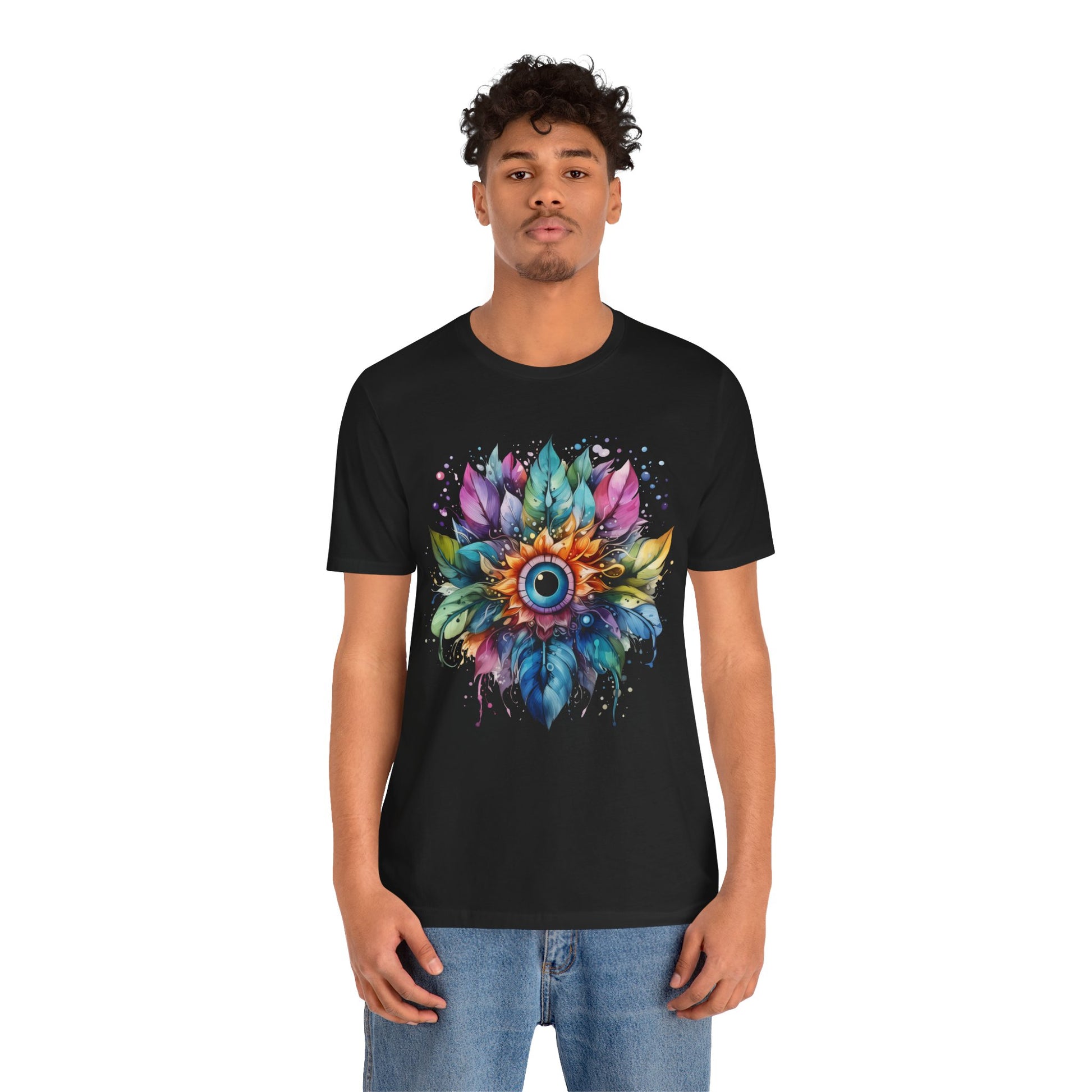 Colorful Eye Design Unisex Tee