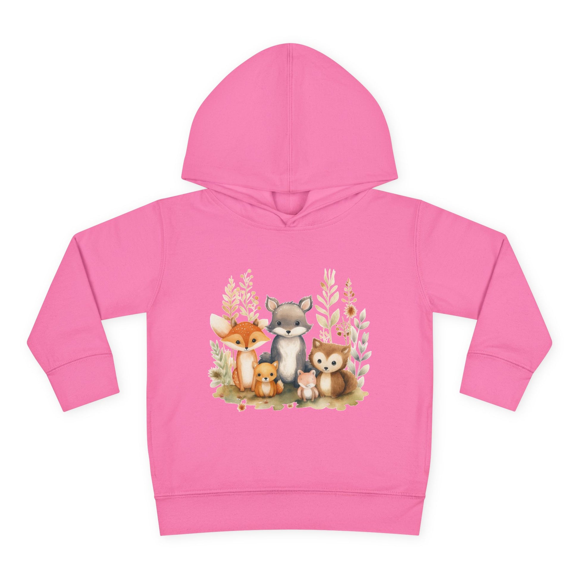 Whimsical Animal Toddler Hoodie