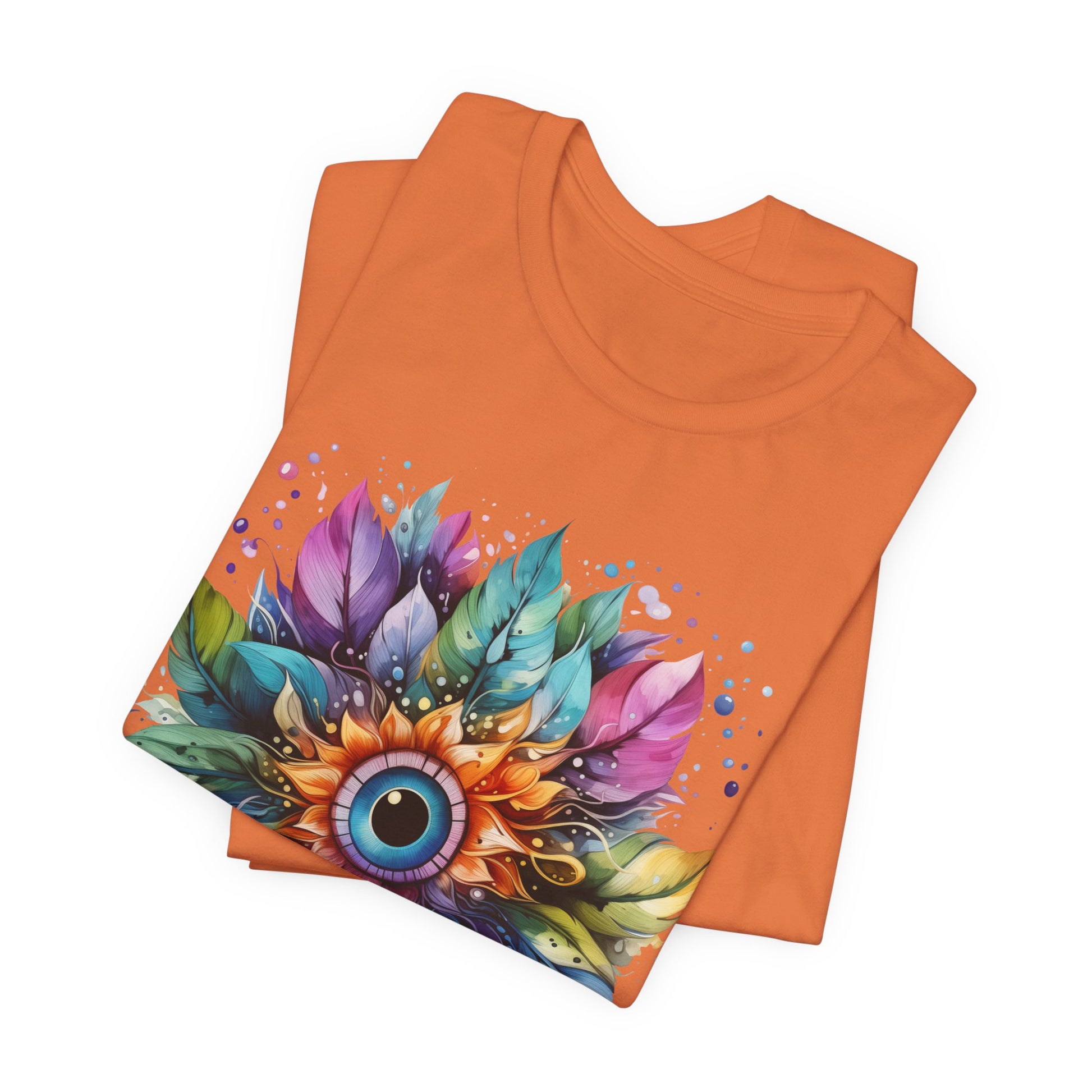 Colorful Eye Design Unisex Tee