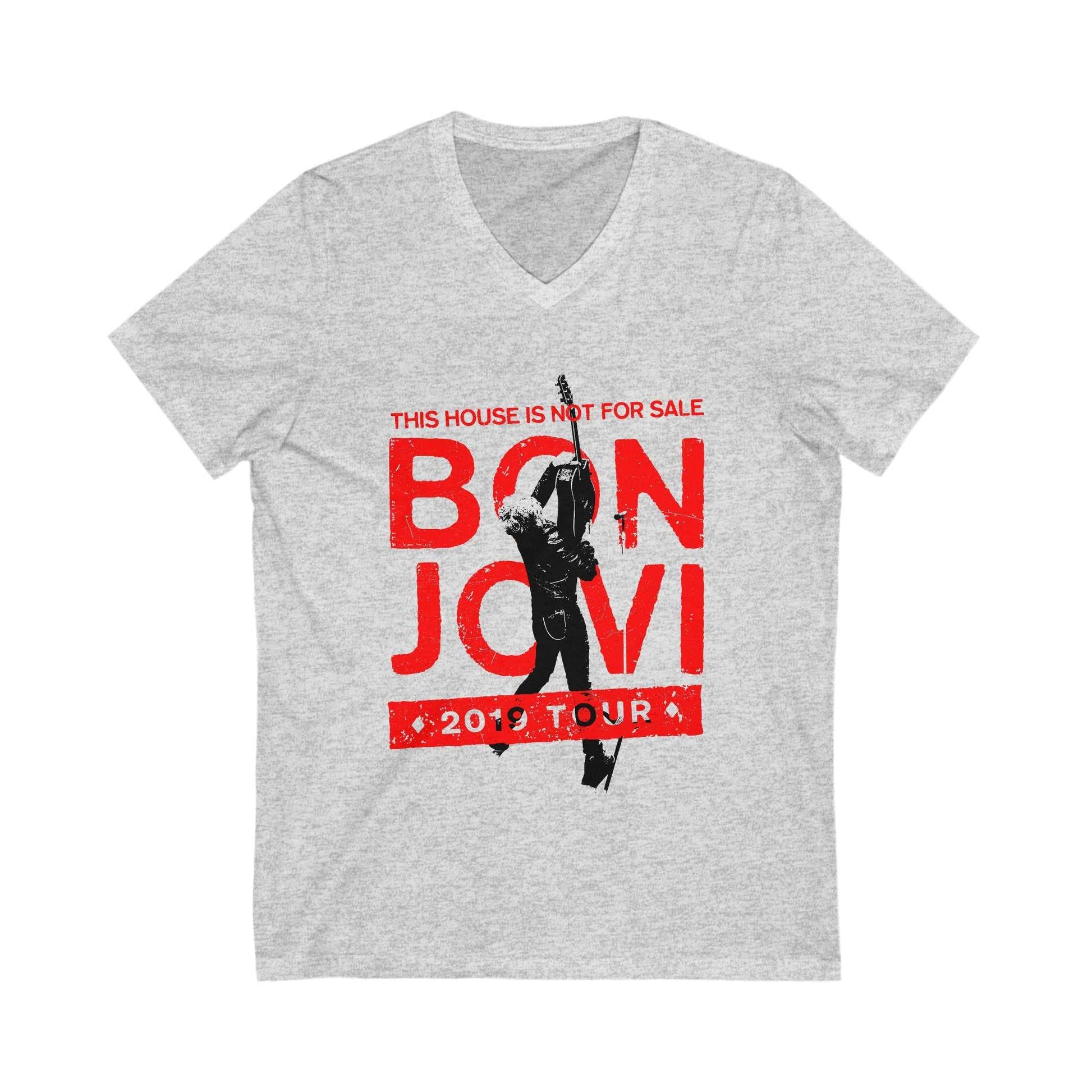 Rock 2019 Tour Unisex V-Neck Tee